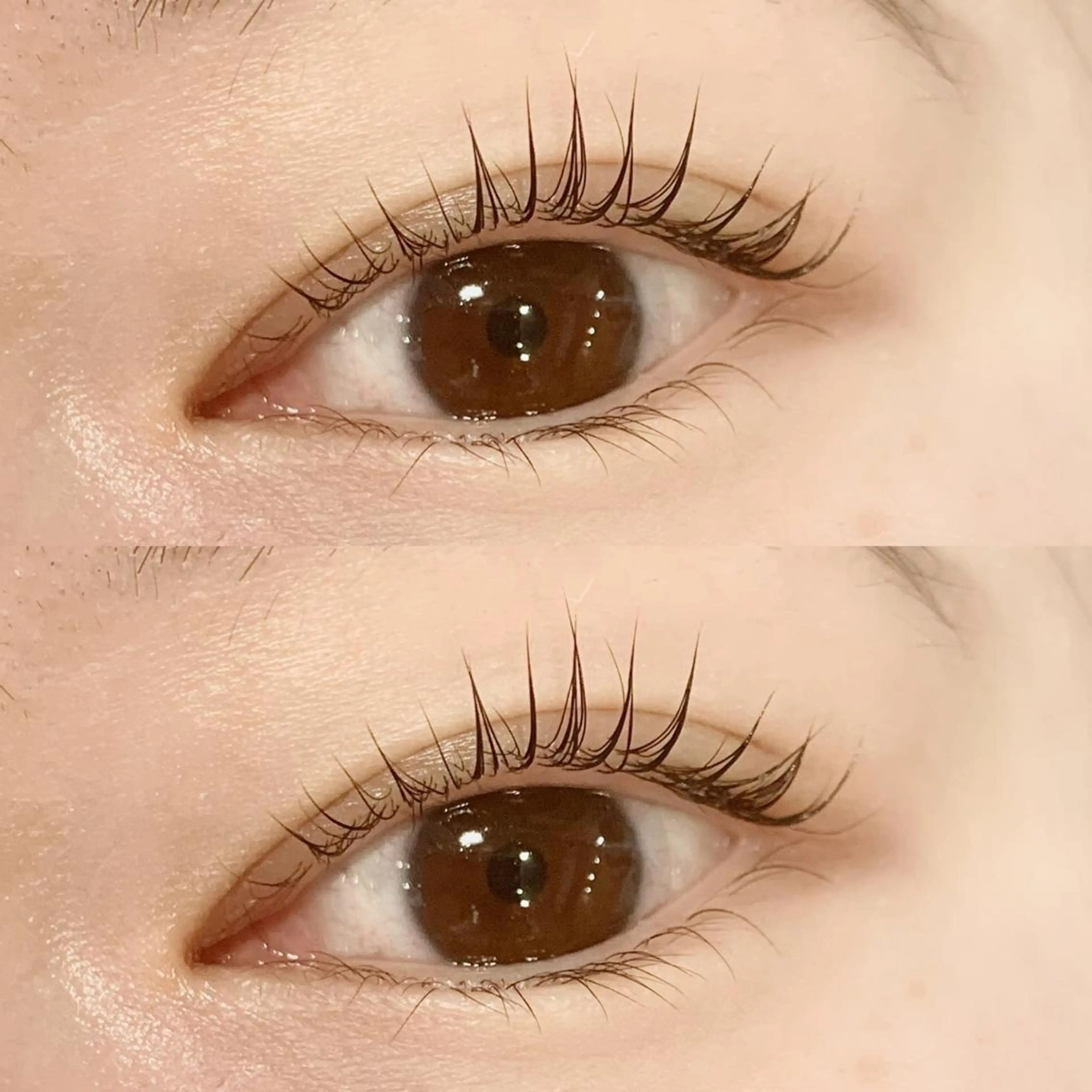 マツエク・マツパ 束感まつ毛 カラーマツエク フラットラッシュ パリジェンヌラッシュリフト まつげパーマ 猪熊 栞のマツエク・マツパデザイン