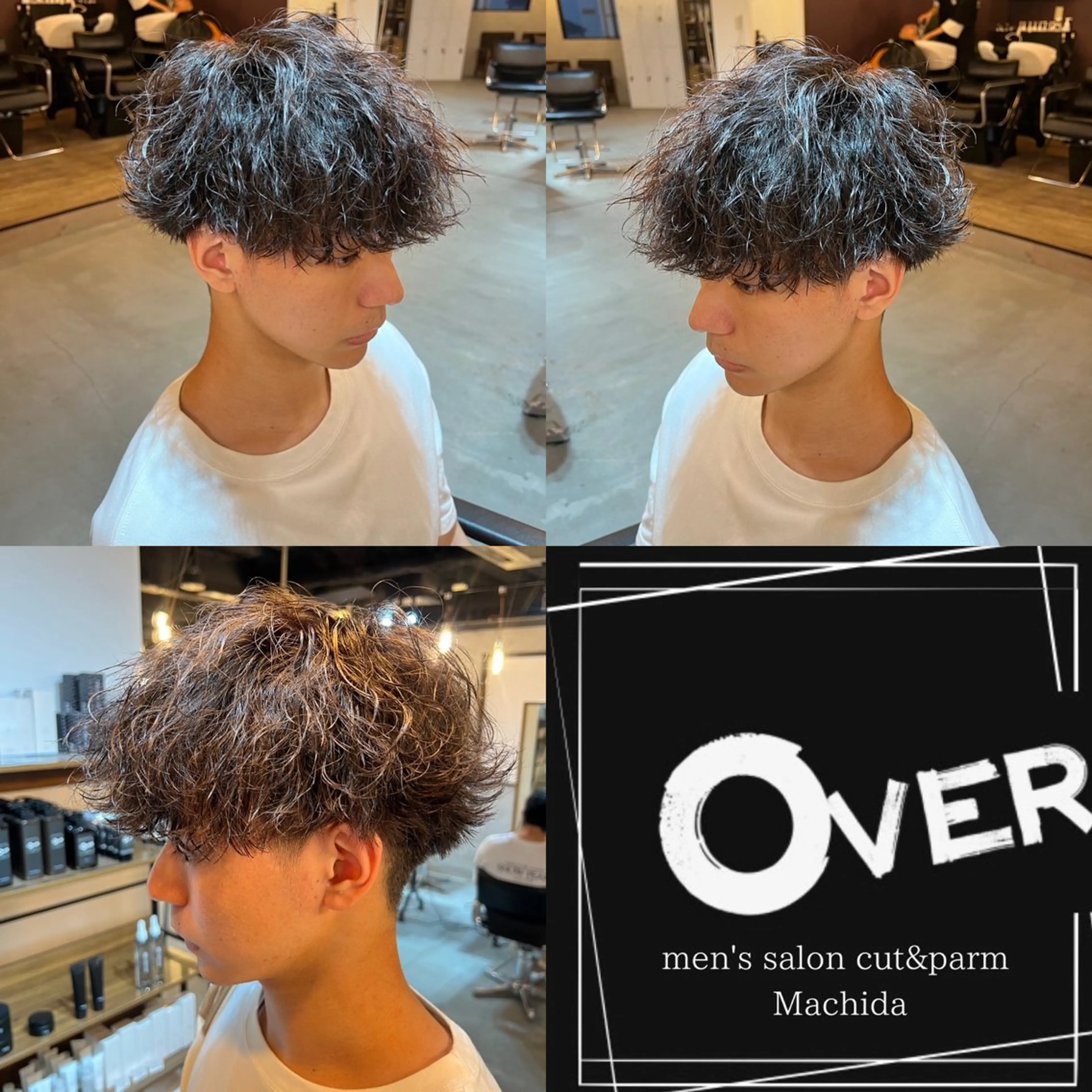 パーマ メンズ カット パーマ トリートメント メンズ＆髪質改善縮毛 矯正【平山🔥拓哉】のヘアスタイル