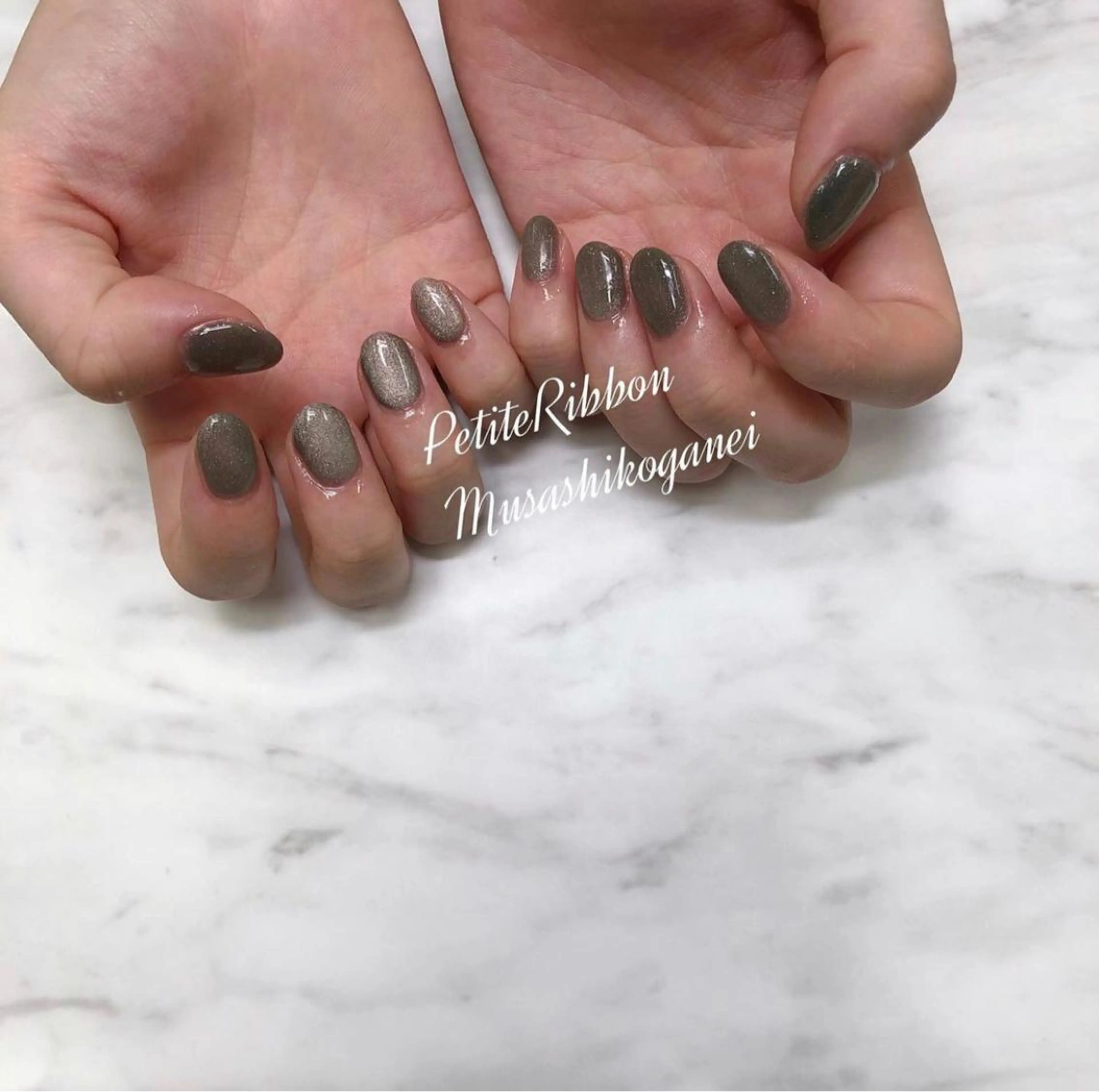 ネイル ハンドネイル プティリボン 武蔵小金井店のネイルデザイン