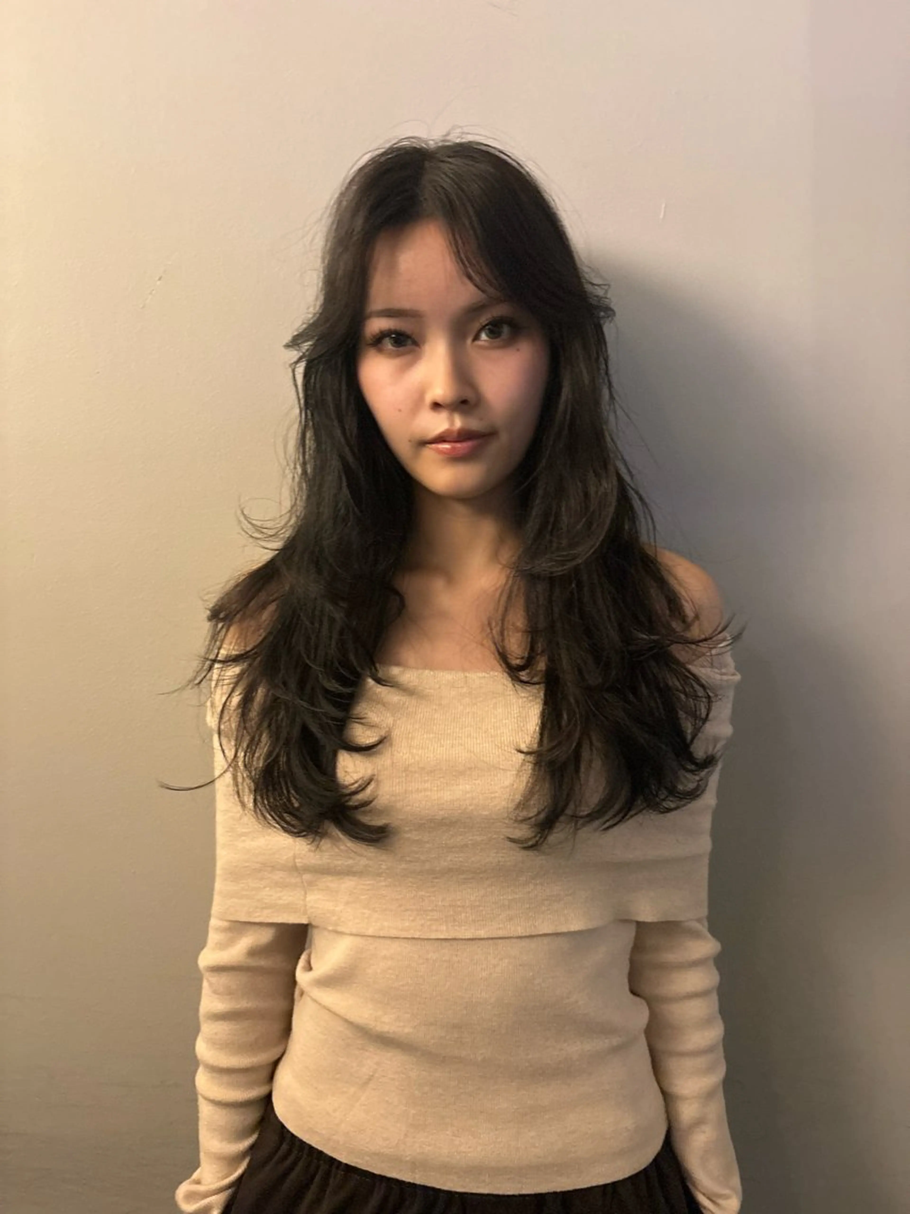 ロング カラー ハイトーン レイヤー🎀meiのヘアスタイル