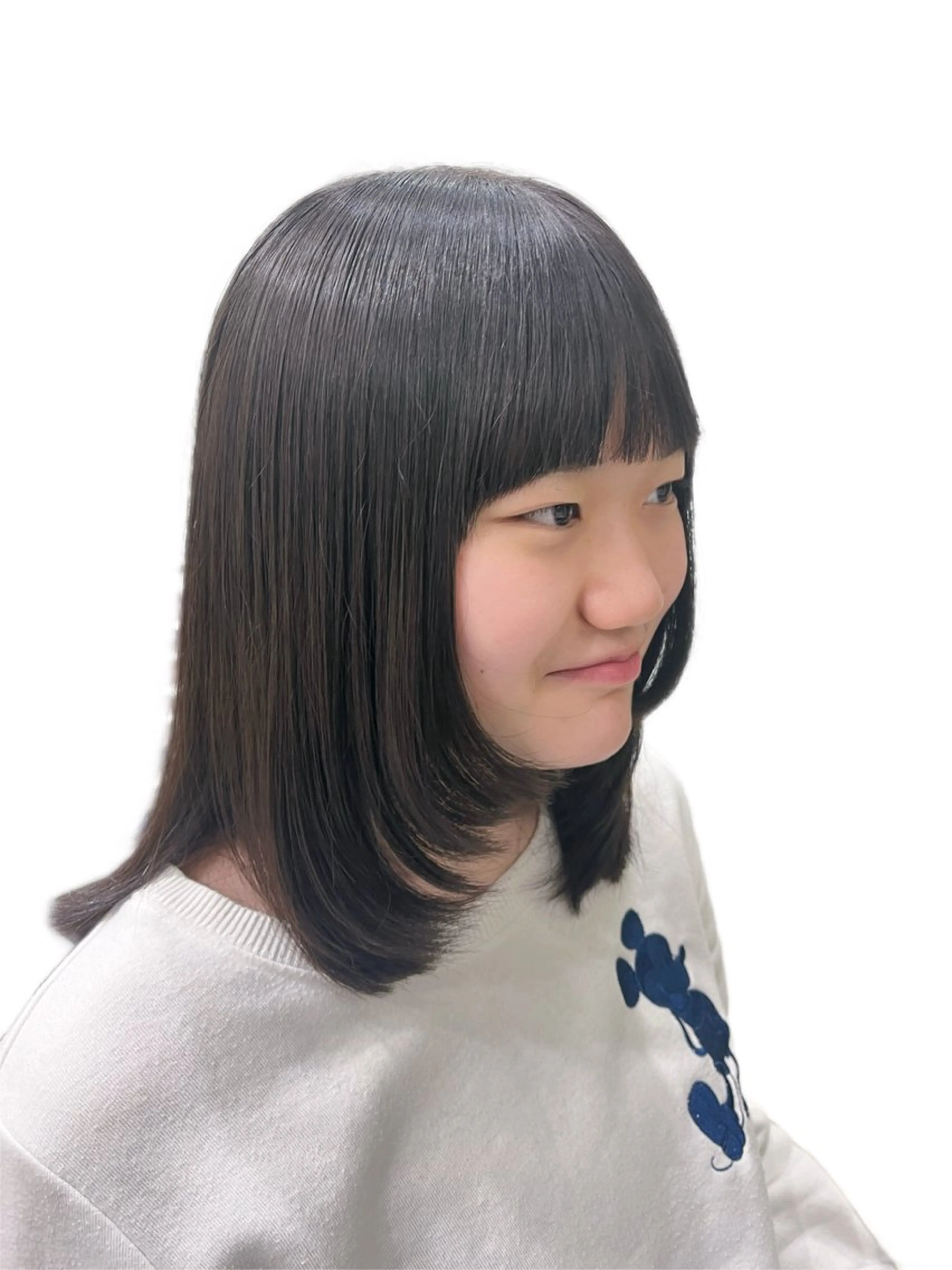 前髪＋顔周りカットの写真