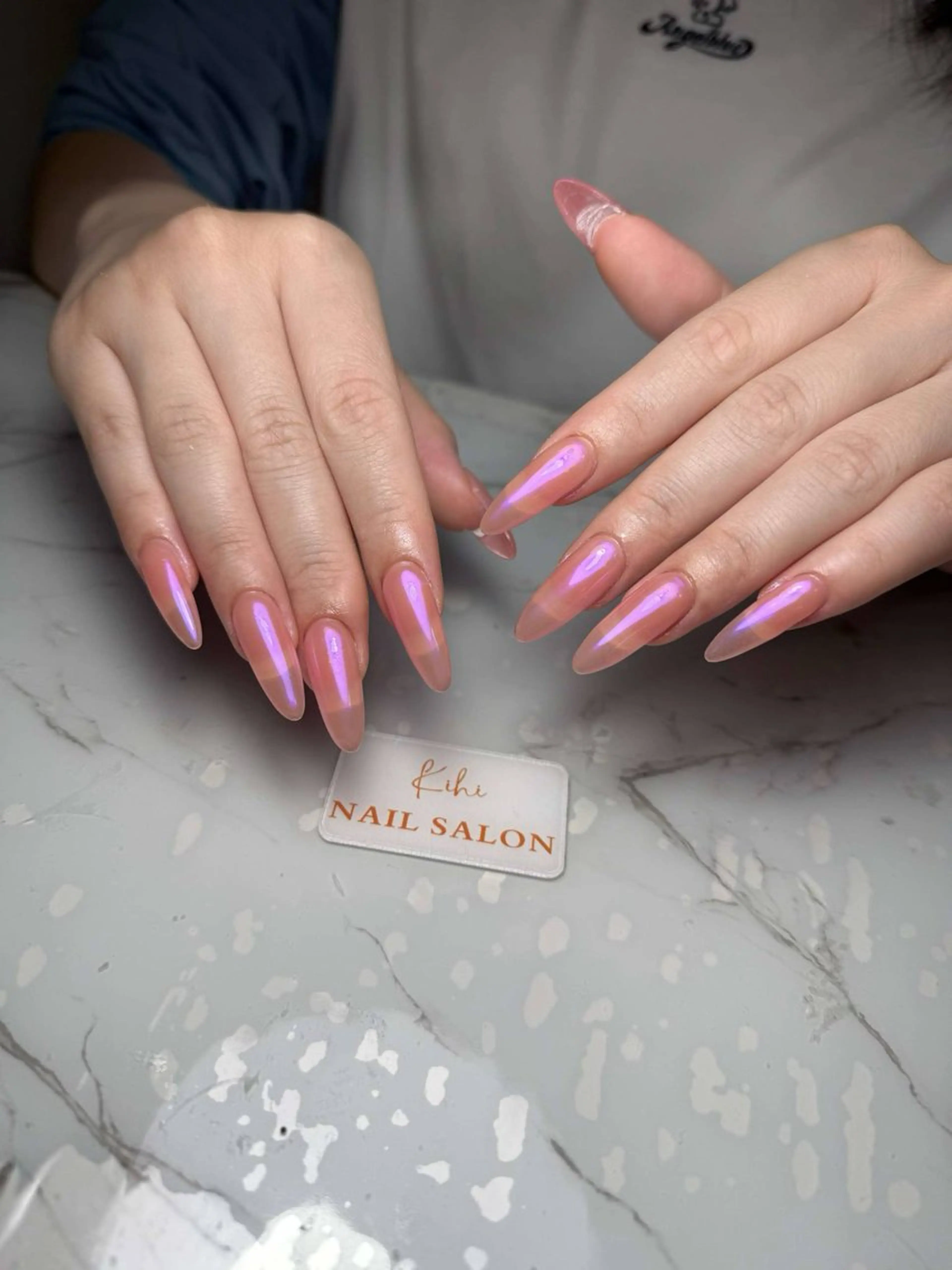 ネイル アートネイル フレンチネイル ジェルネイル グラデーション 韓国ネイル ハンドネイル ハンドケア さくら💮💮 【オフ無料】のネイルデザイン