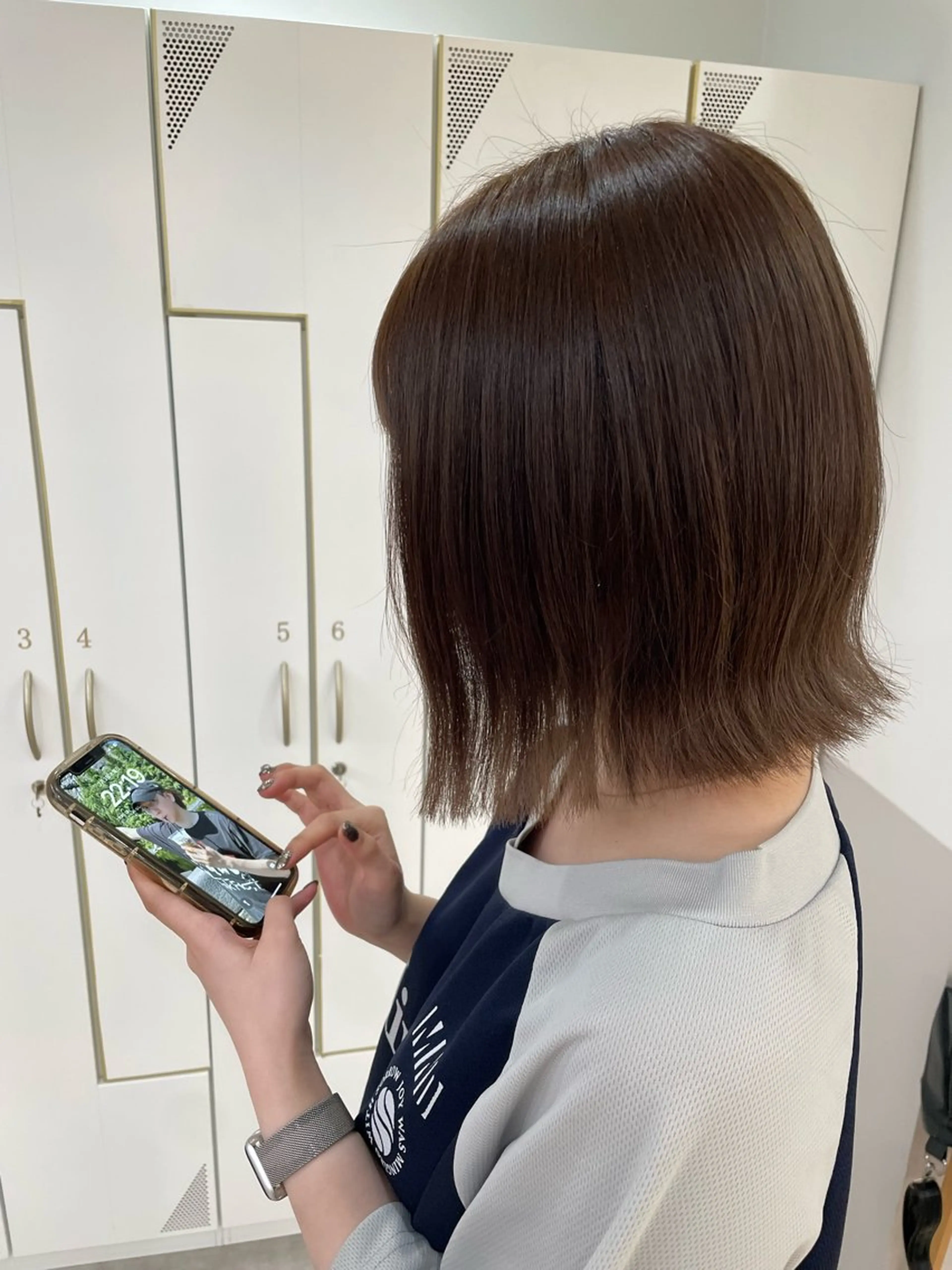 ショート 🤍ショートボブ 🤍NANAMI🤍のヘアスタイル