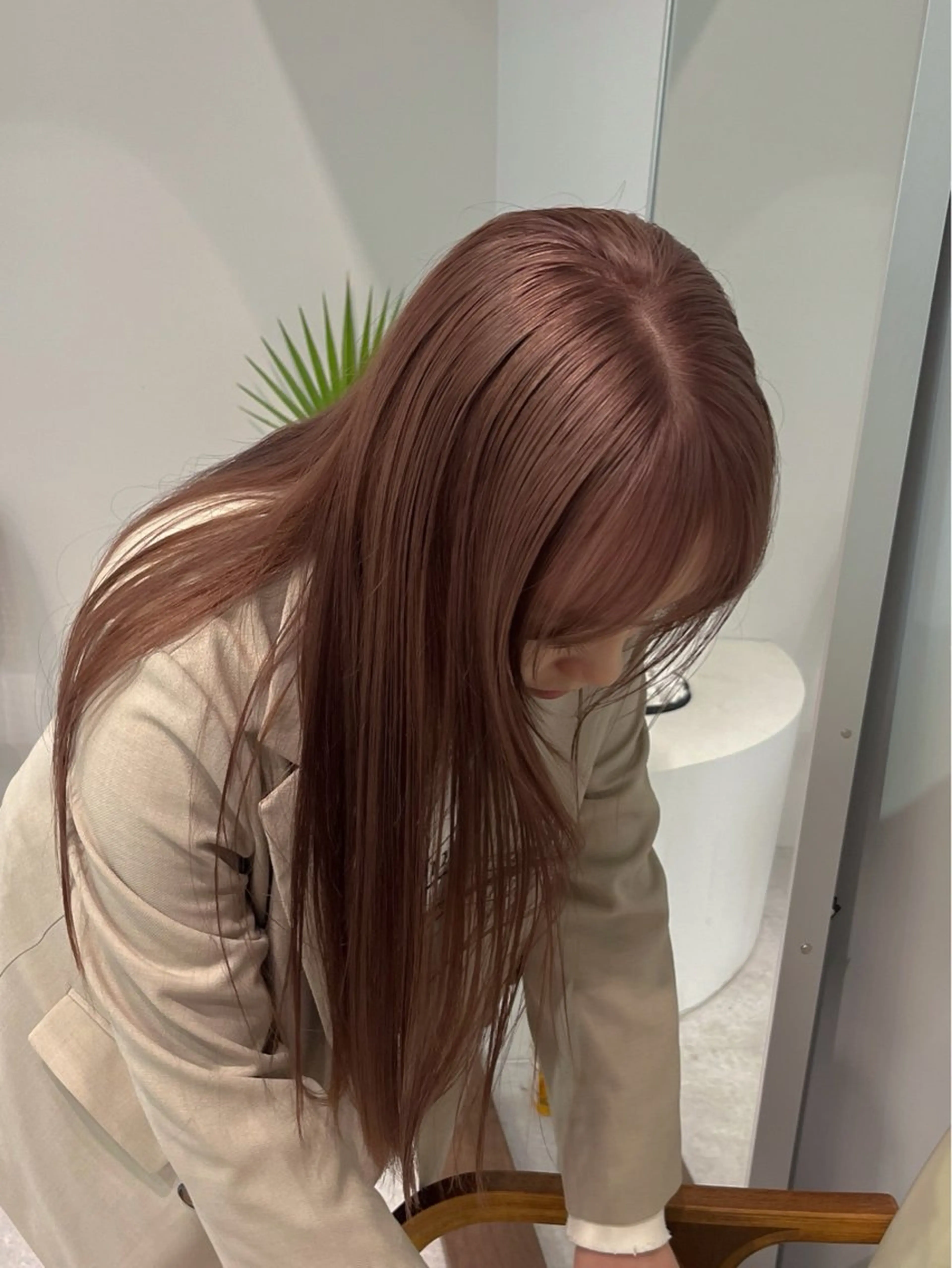 ミディアム カラー カット ヘアカラー トリートメント ヘアセット 🌿似合わせ透明感 カラー松本朋幸🌿のヘアスタイル