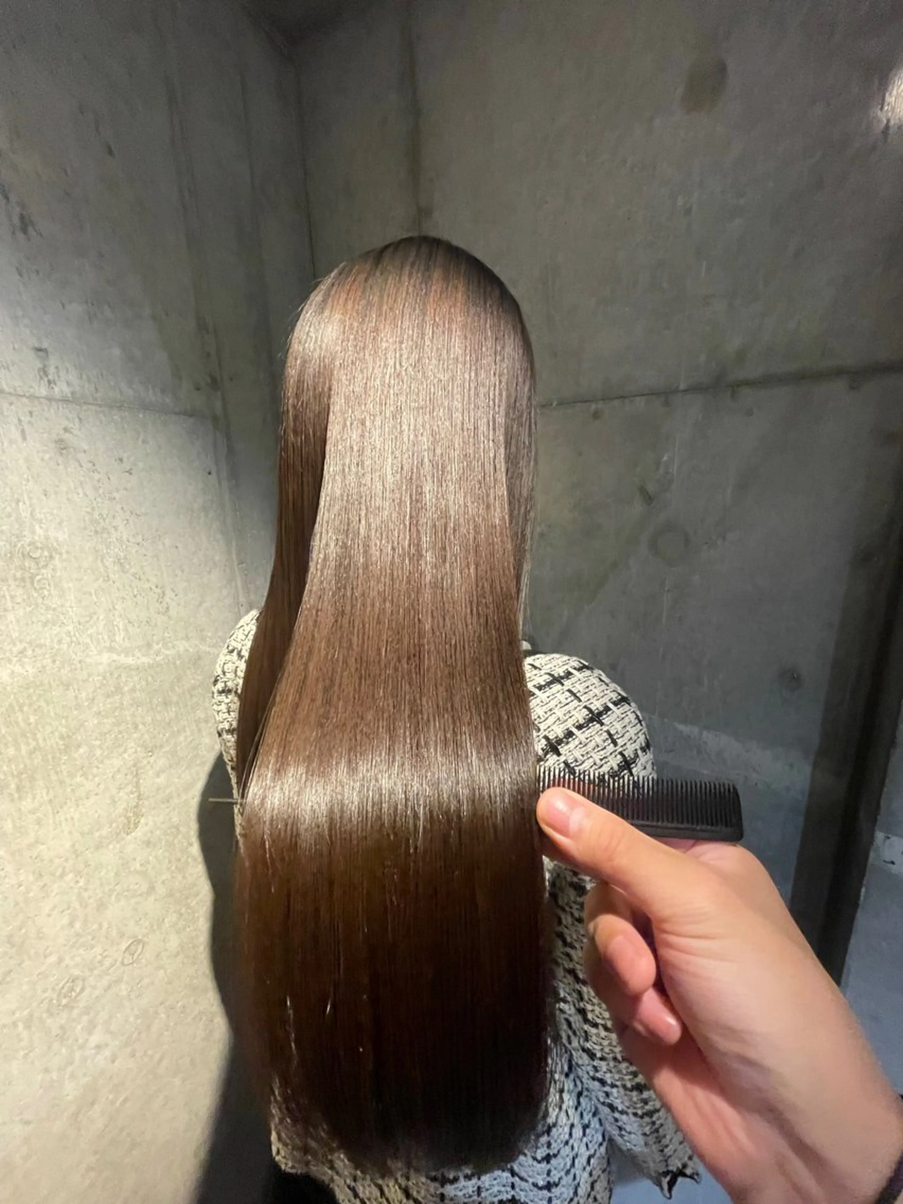 ロング Lucca Lance経堂店【ルッカランス】所属・美髪矯正/髪質改善/ 福崎航平のヘアスタイル