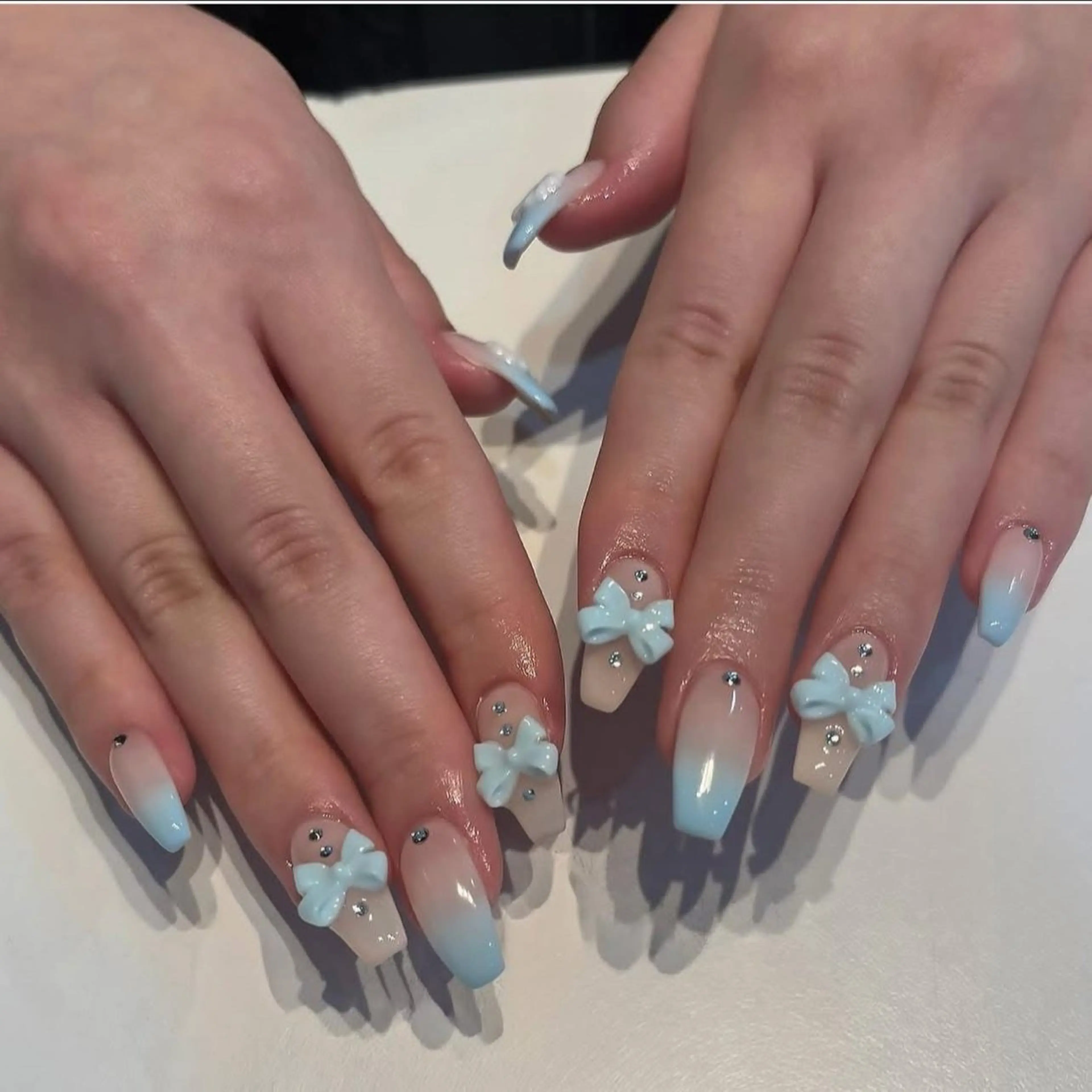 デザイン＋グラデーションネイル💅の写真