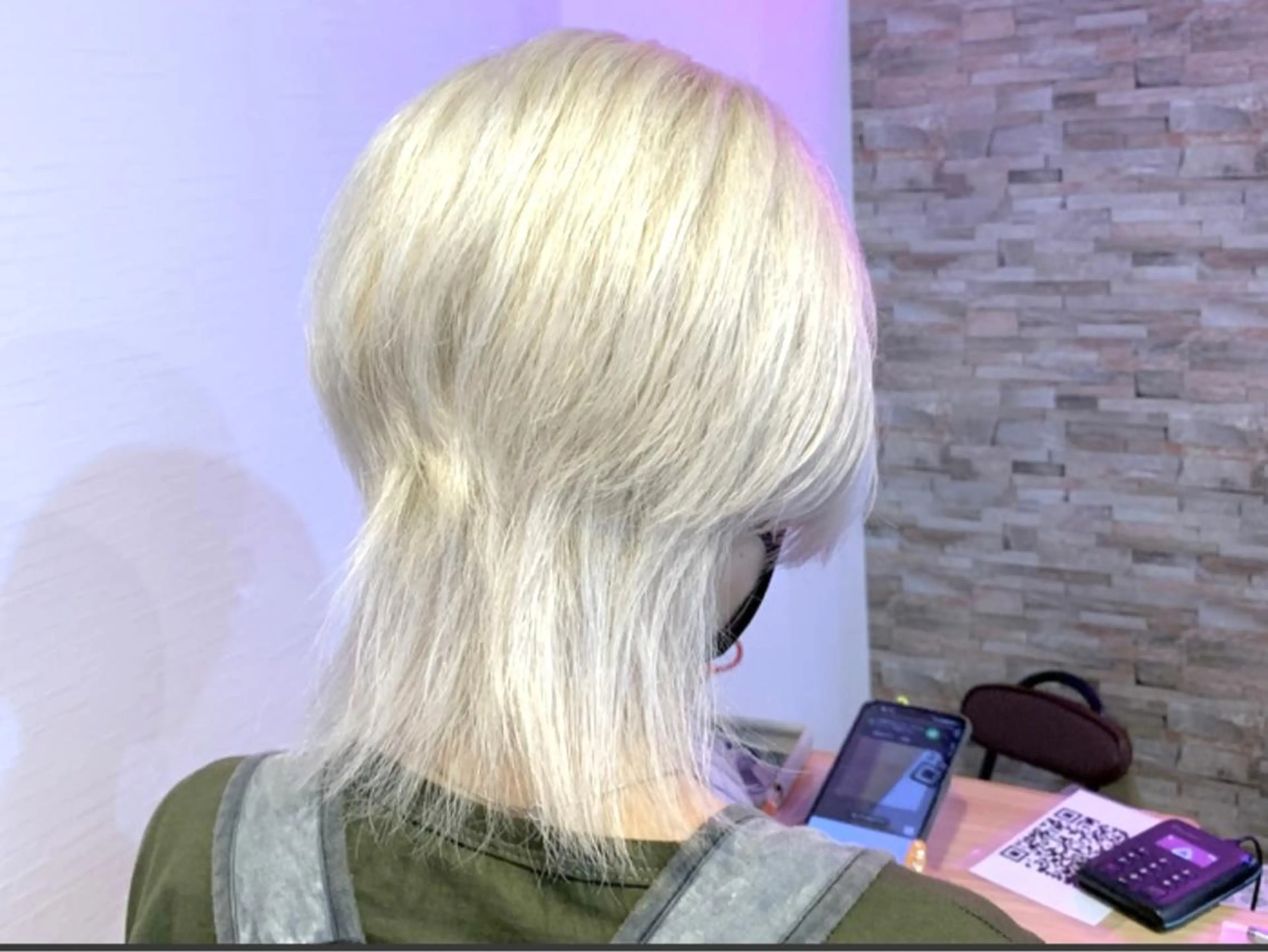 ショート カラー ヘアカラー&縮毛矯正 STAR☆RIVERのヘアスタイル