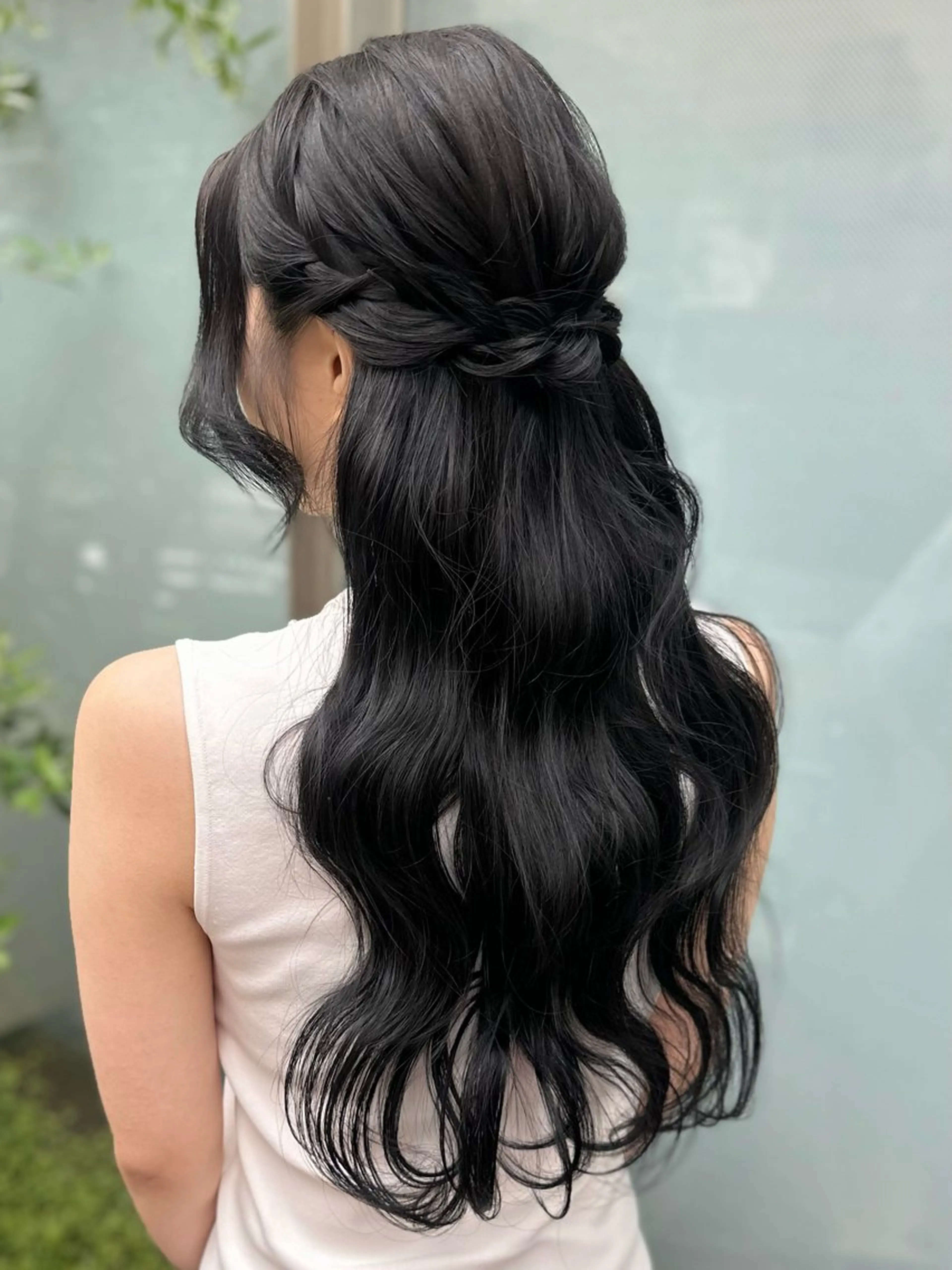 ヘアアレンジ ハーフアップ ヘアセット ヘアセット専門 🫧ARIANAのヘアスタイル