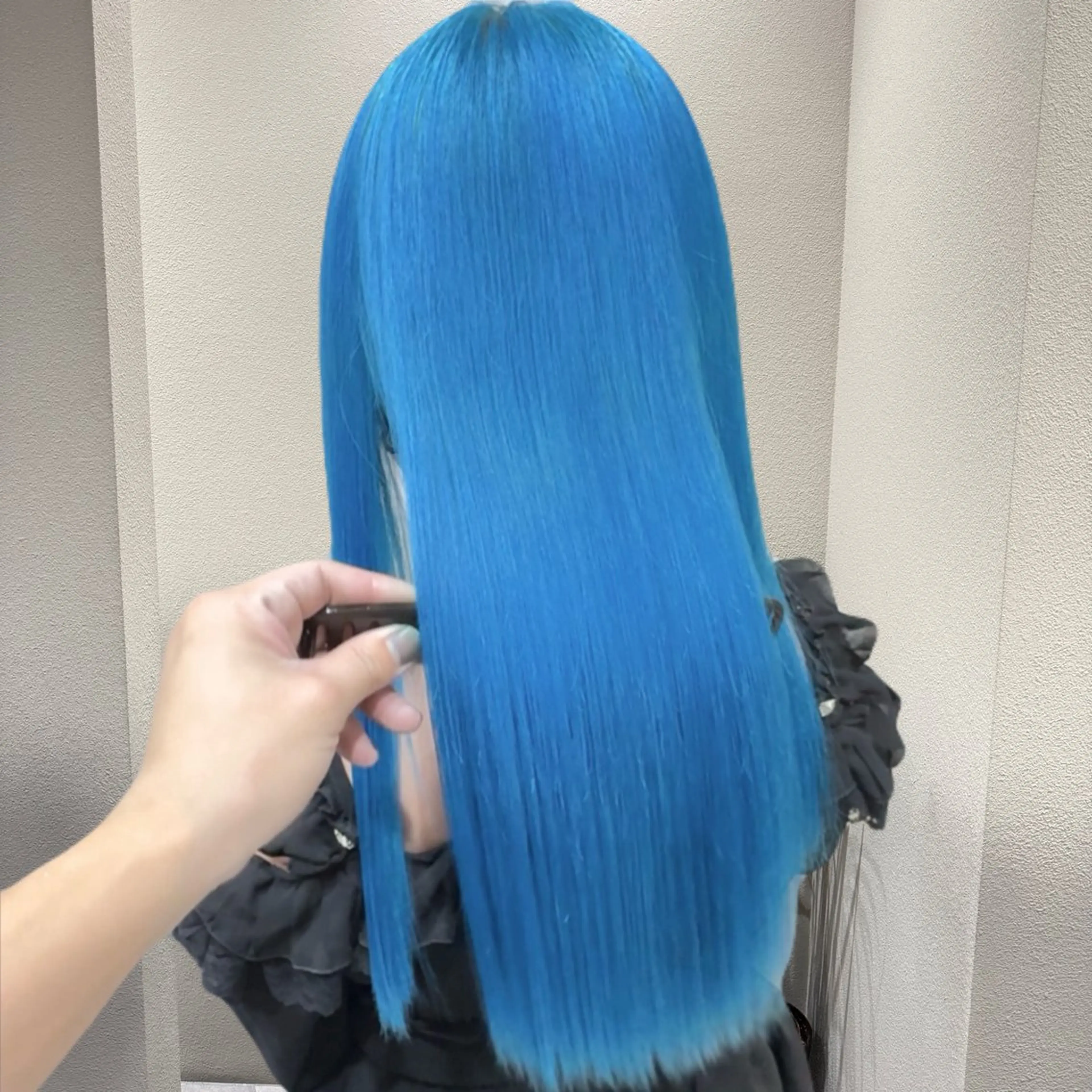 ミディアム カラー ブリーチ ケアブリーチ ハイトーンカラー 縮毛矯正 トリートメント ヘアカラー ✨ブリーチ支持No1 複雑履歴修正/舘岡のヘアスタイル