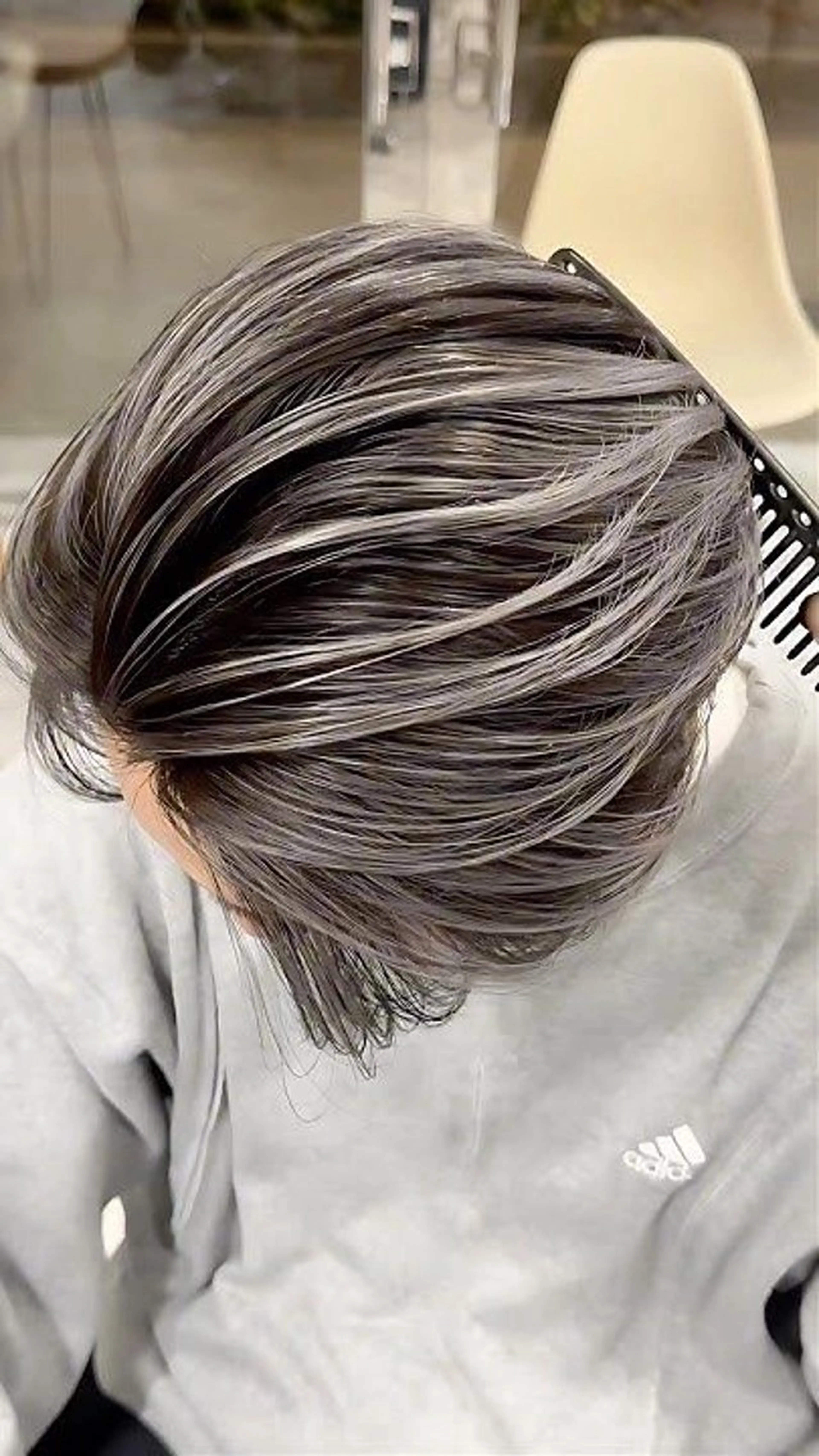 ショート ヘアカラー トリートメント ヘアセット ボブ職人/メンズバレ イヤージュ職人のヘアスタイル