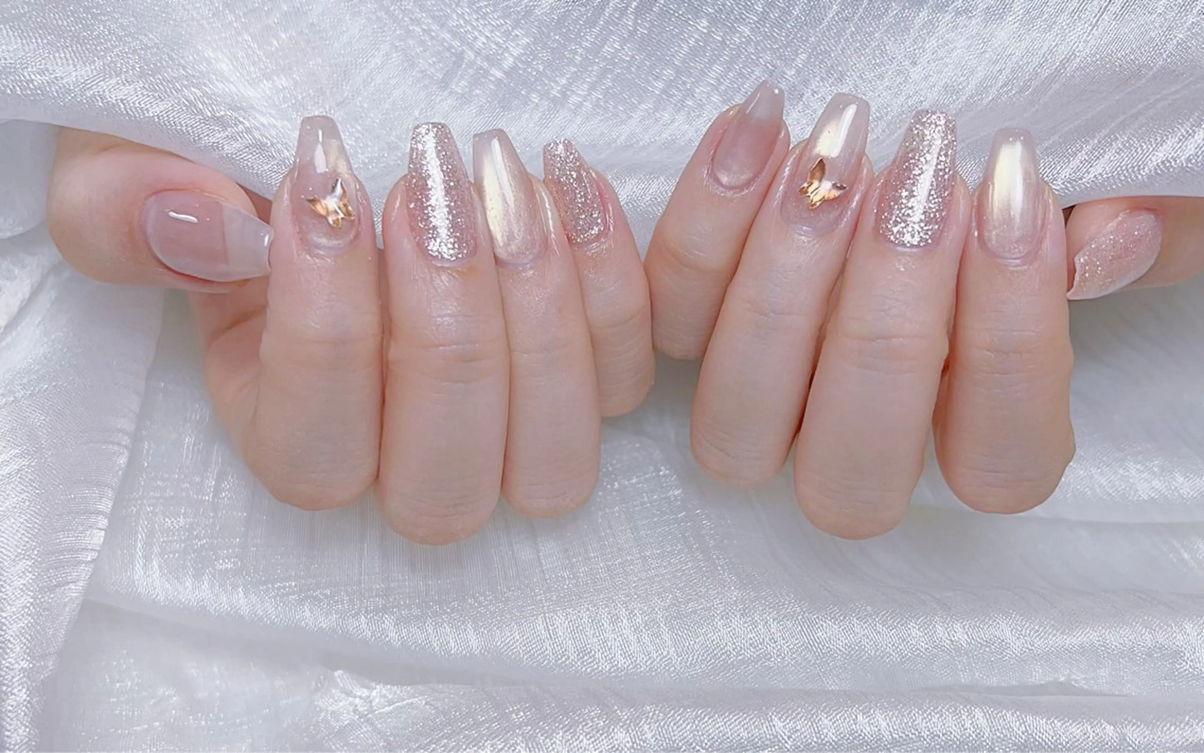 ネイル アートネイル チークネイル 長さ出し フットネイル フレンチネイル ハンドネイル RiRi北浦和 ネイル/マツエクのネイルデザイン