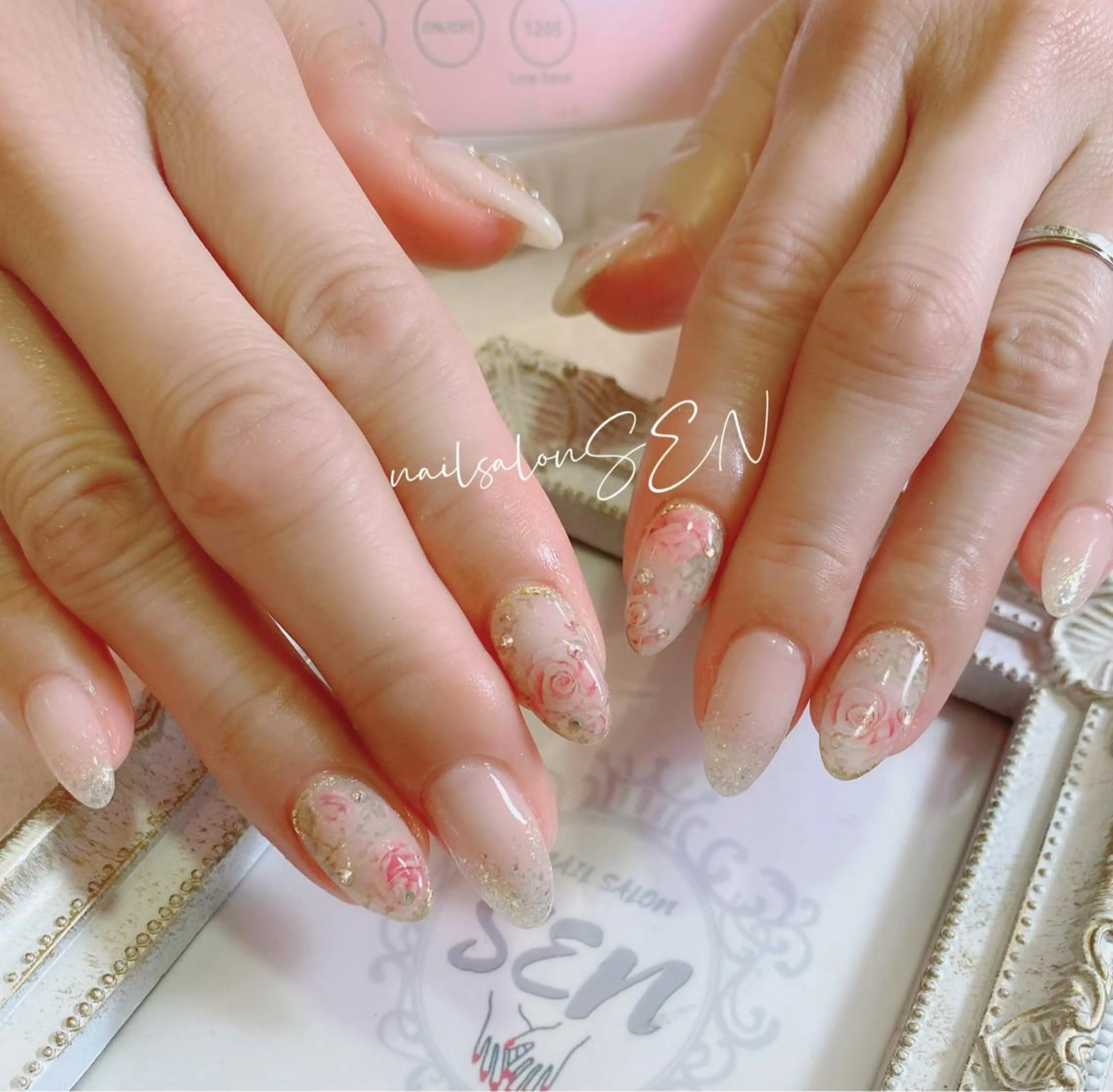 ネイル ガーリー nail salon SENのネイルデザイン