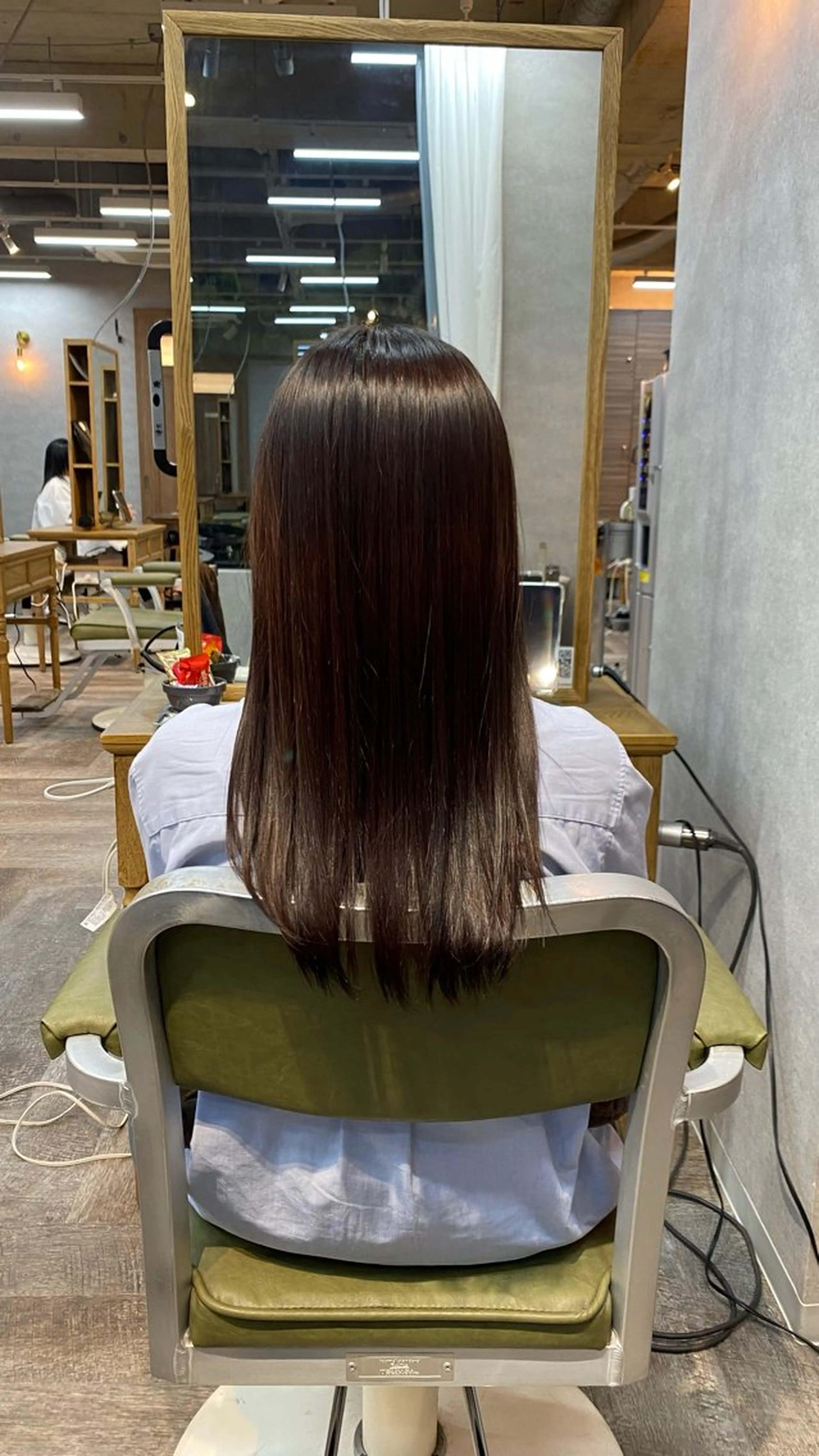 縮毛矯正+3ステップトリートメントの写真