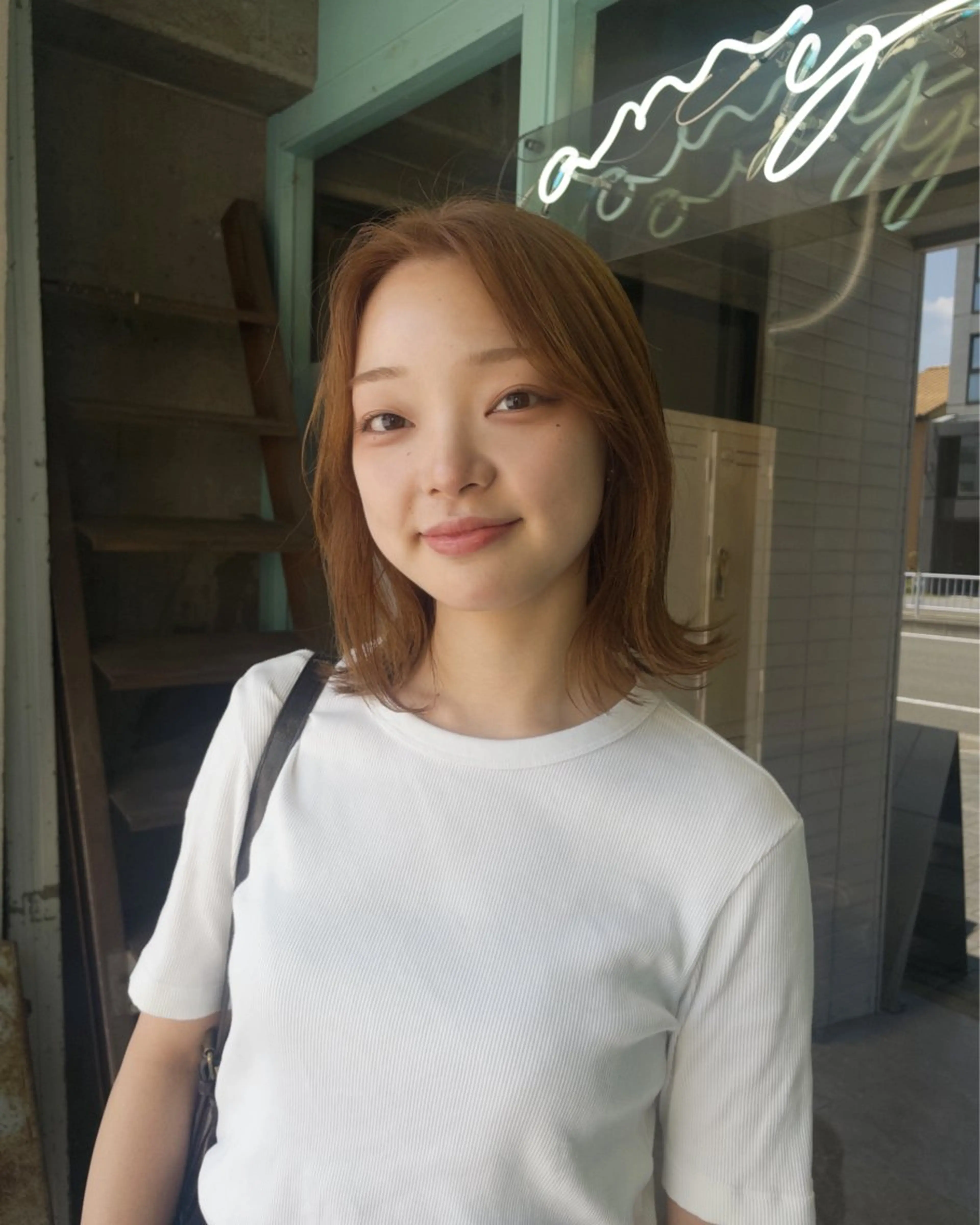 カラー ショート/パーマ /muku サリのヘアスタイル