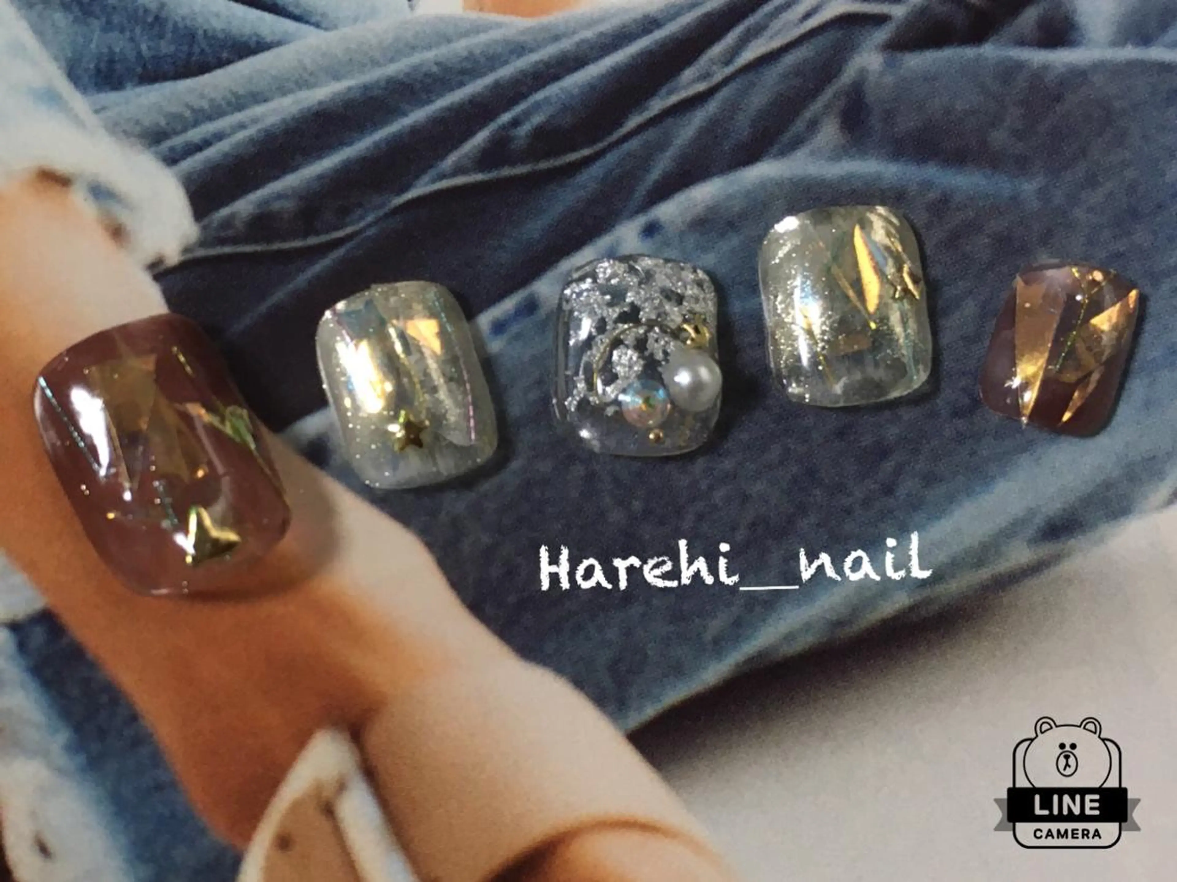 ネイル フットネイル ニュアンスネイル フットネイル Harehi_ nailのネイルデザイン