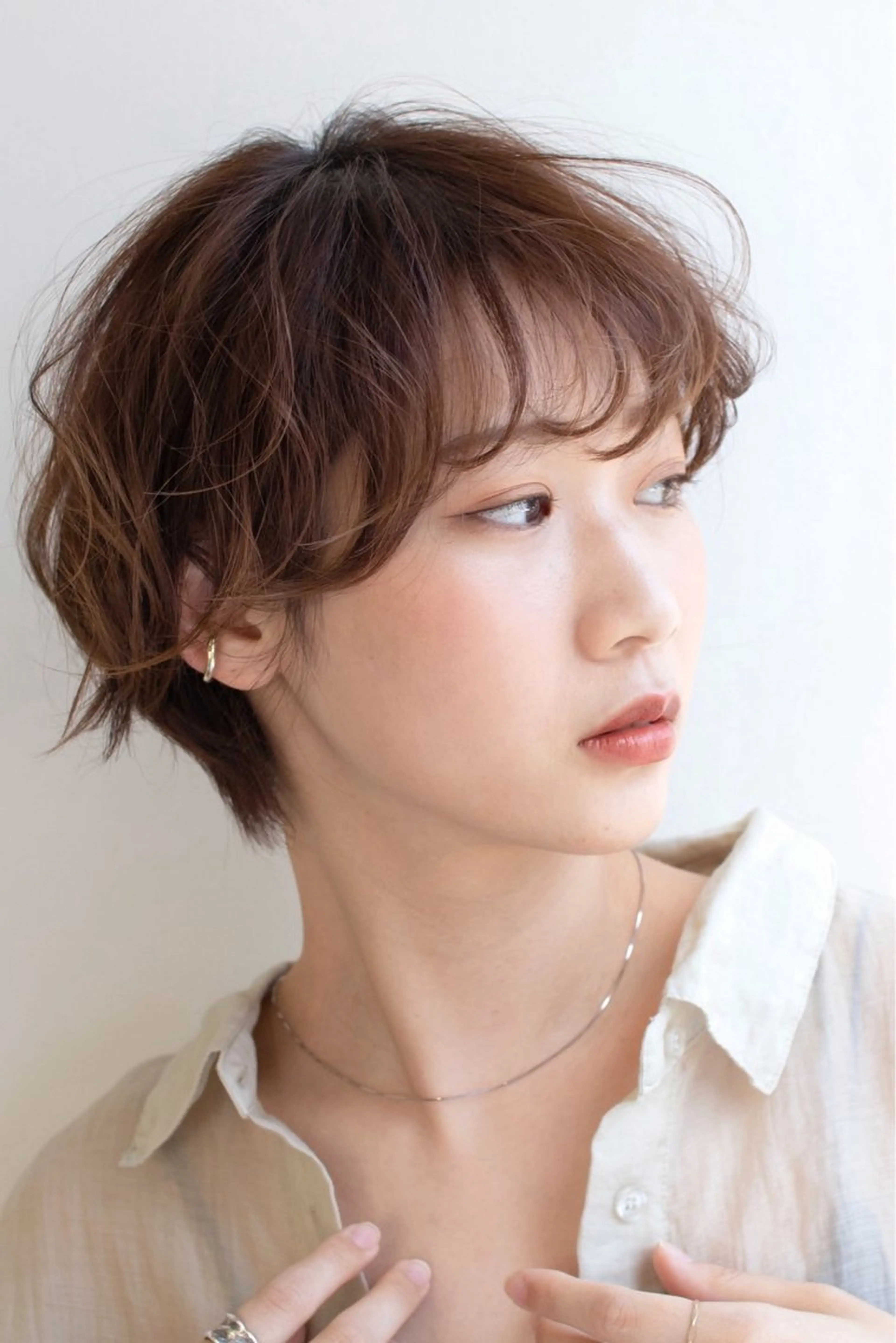 ショート ショートボブカット /堀内波玲のヘアスタイル