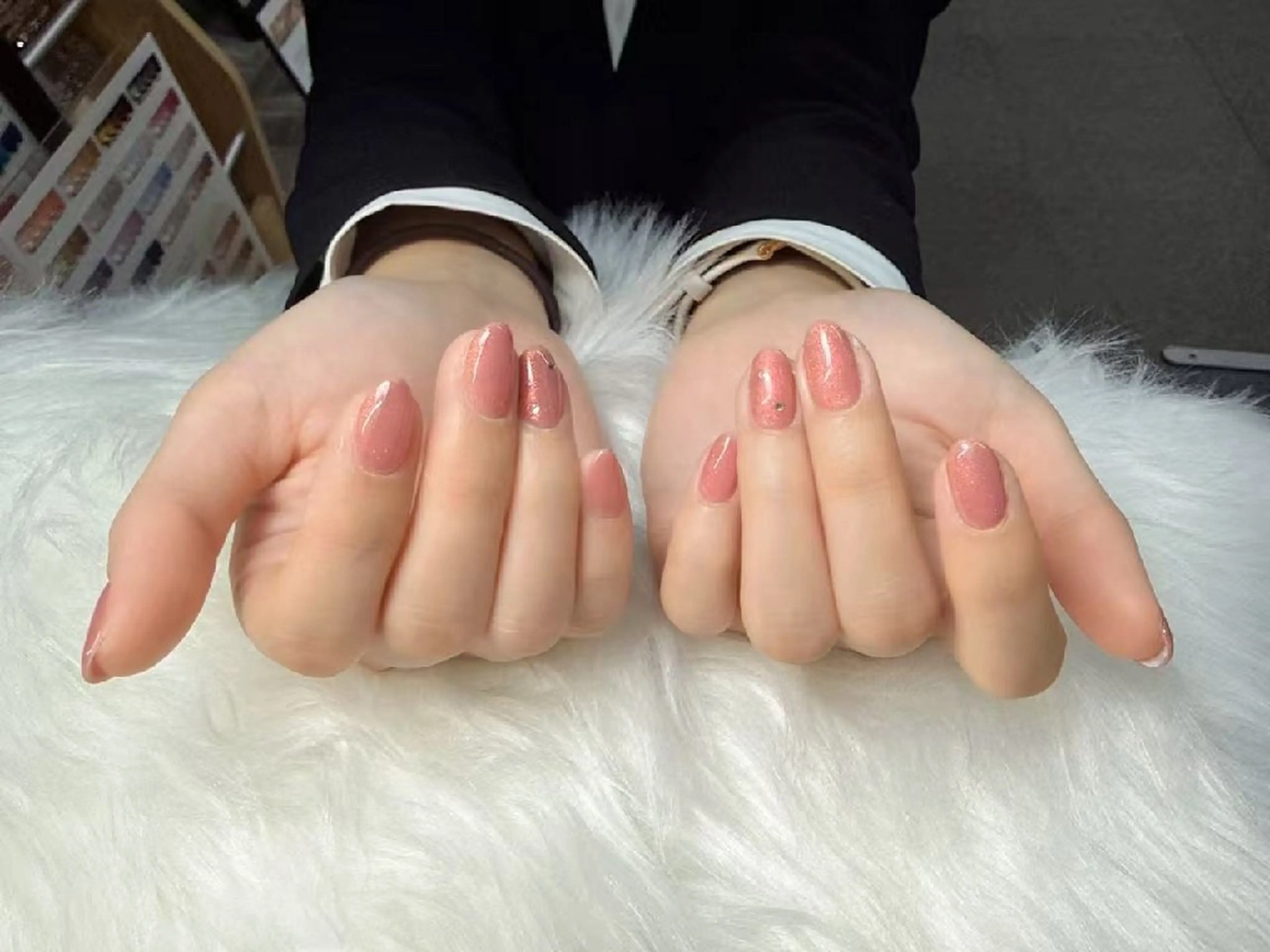 ネイル 桜ネイル 佐田 美香のネイルデザイン