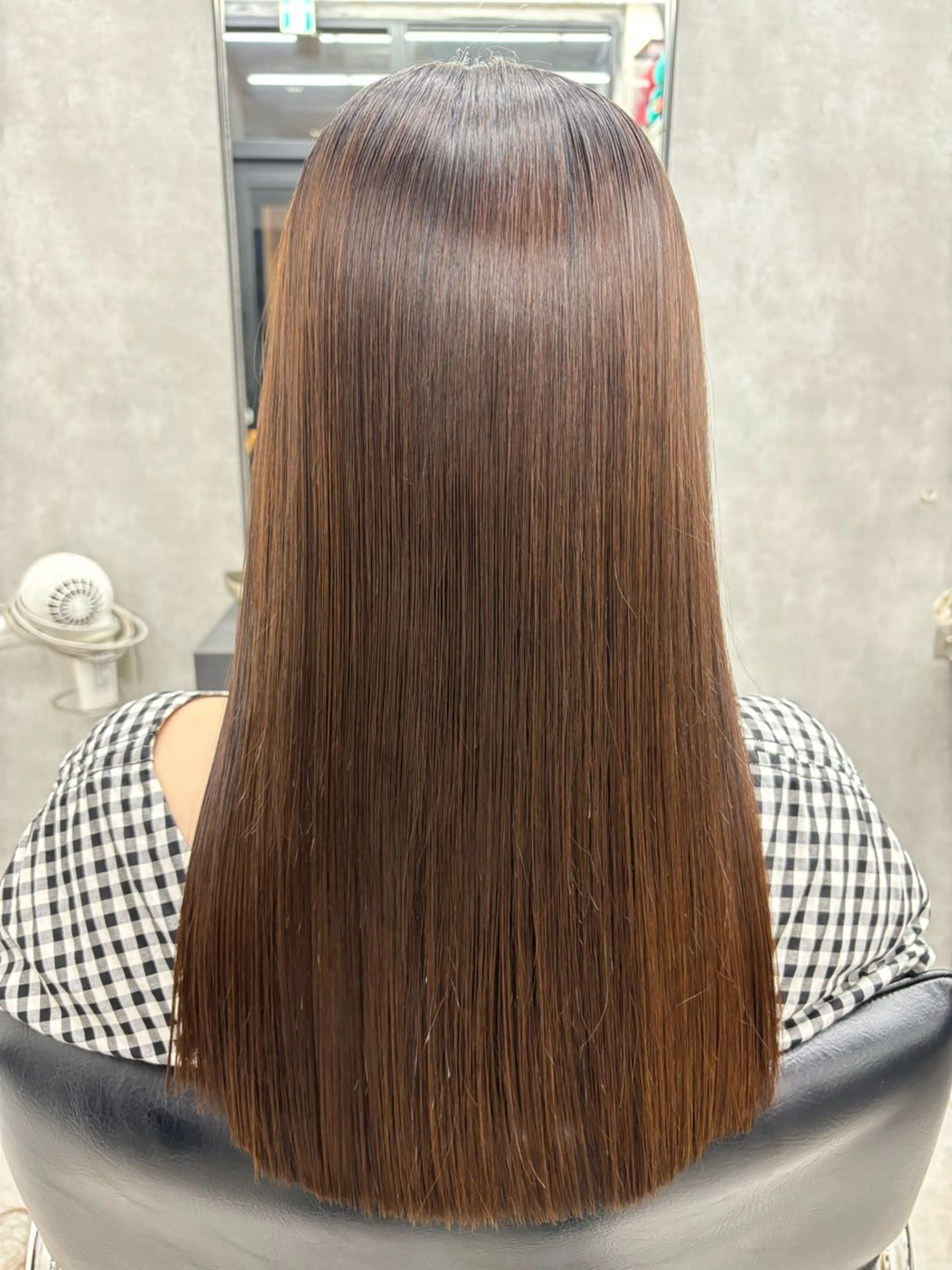 ロング カラー 髪質改善 縮毛矯正 トリートメント すぐ巻ける縮毛矯正 🍀勝倉　麗のヘアスタイル