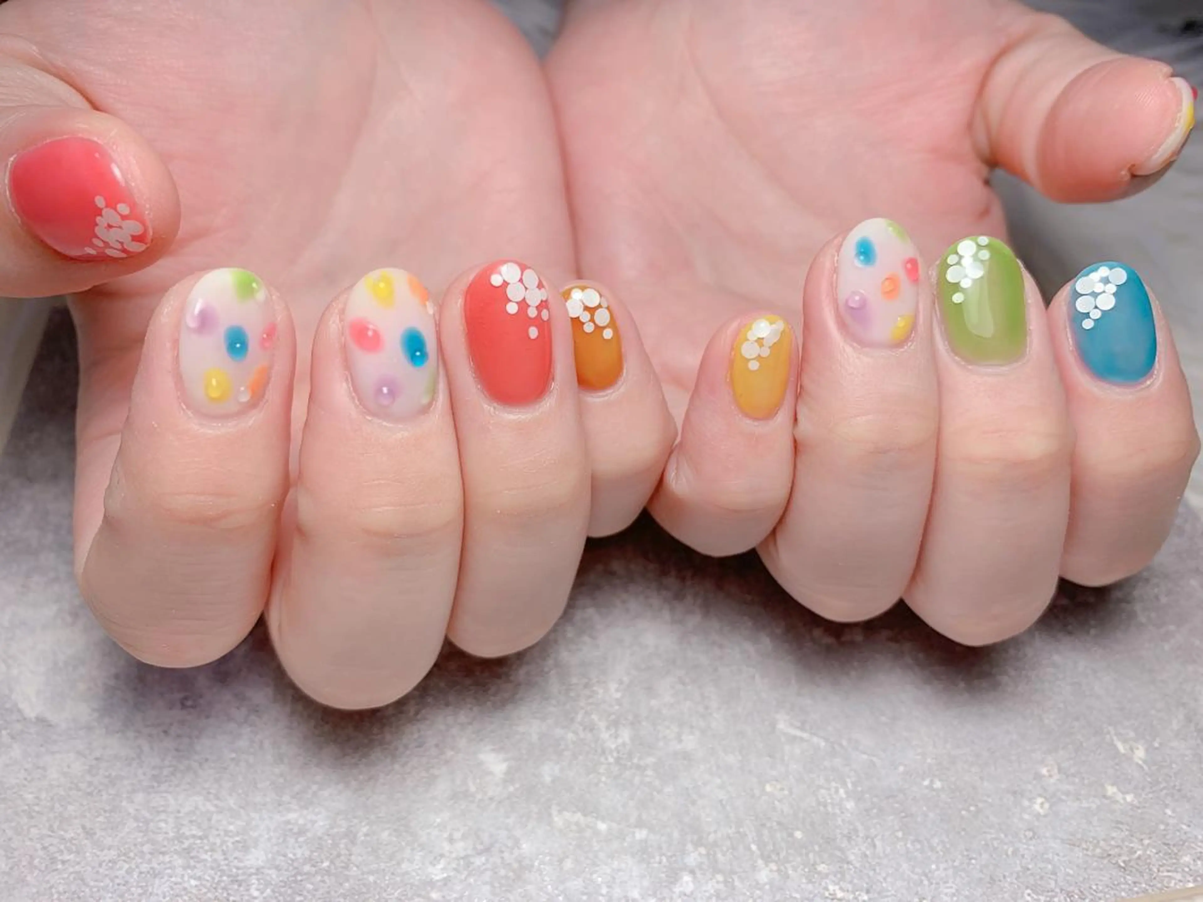 ネイル MiKi Nai池袋 長さだし得意のネイルデザイン