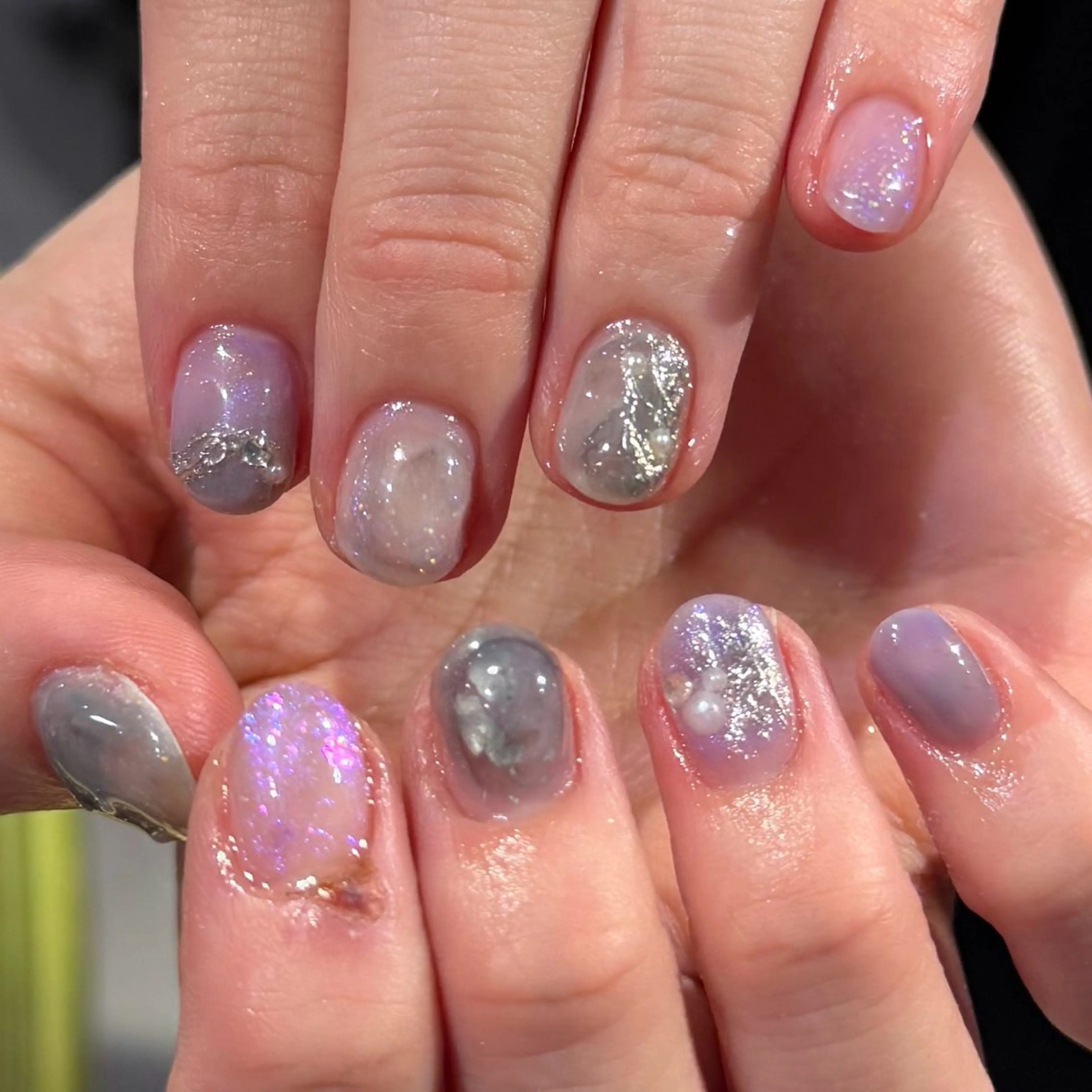 ショート 小川 柚香のネイルデザイン