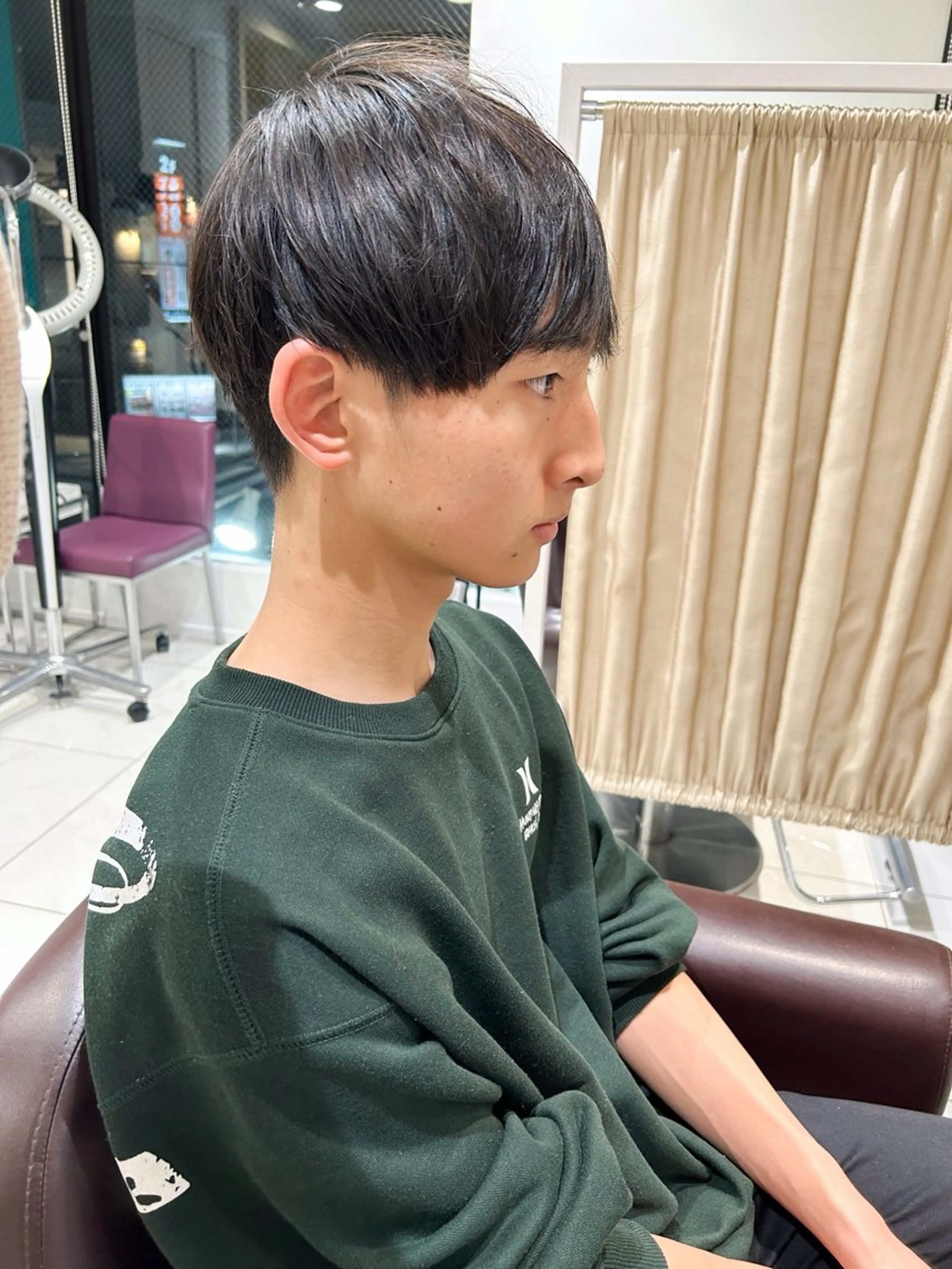 メンズ 🫧透明感イルミナ カラー🫧三浦菜々子のヘアスタイル