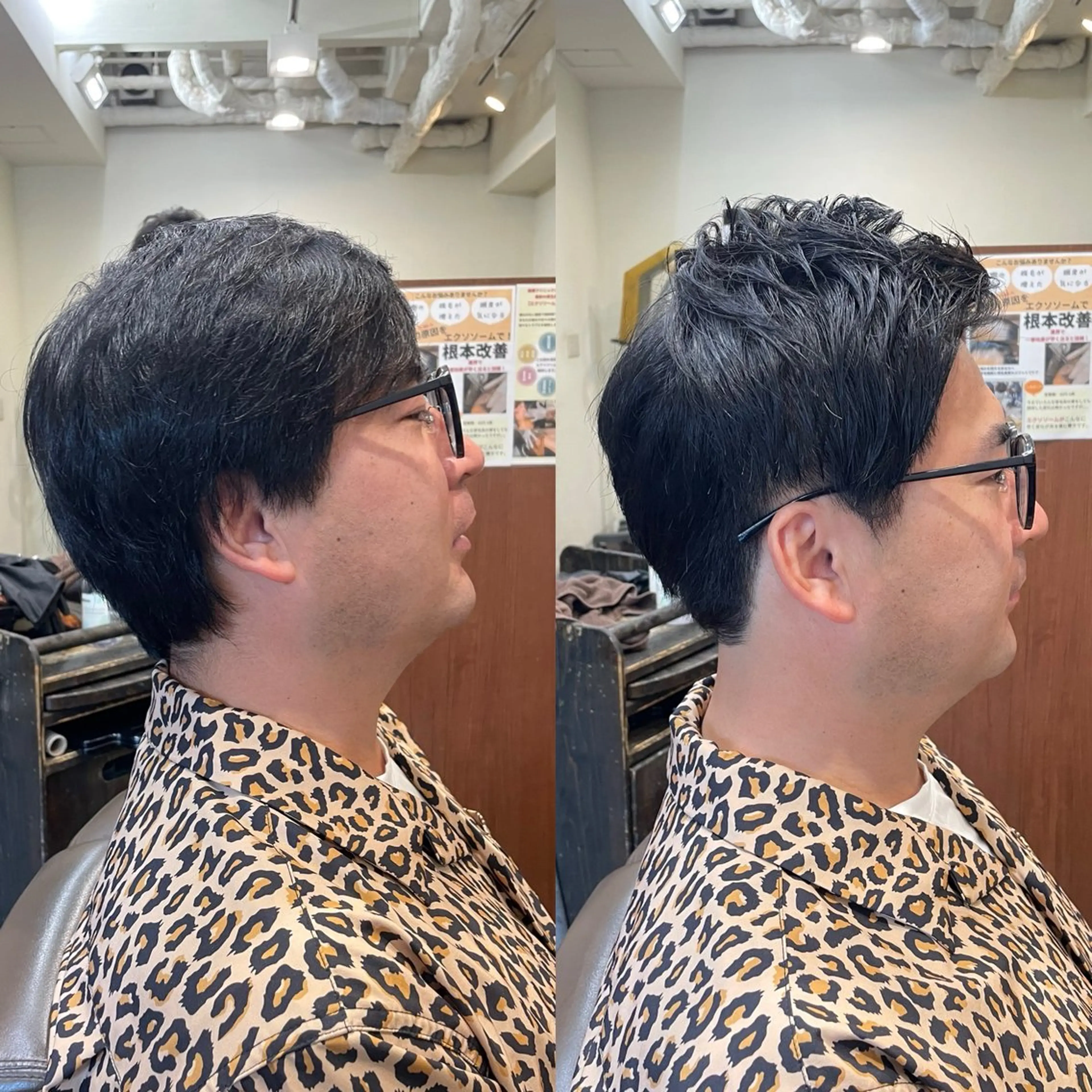 ショート メンズ カット 💈トレサンパ 💈金山駅✂︎愛実のヘアスタイル