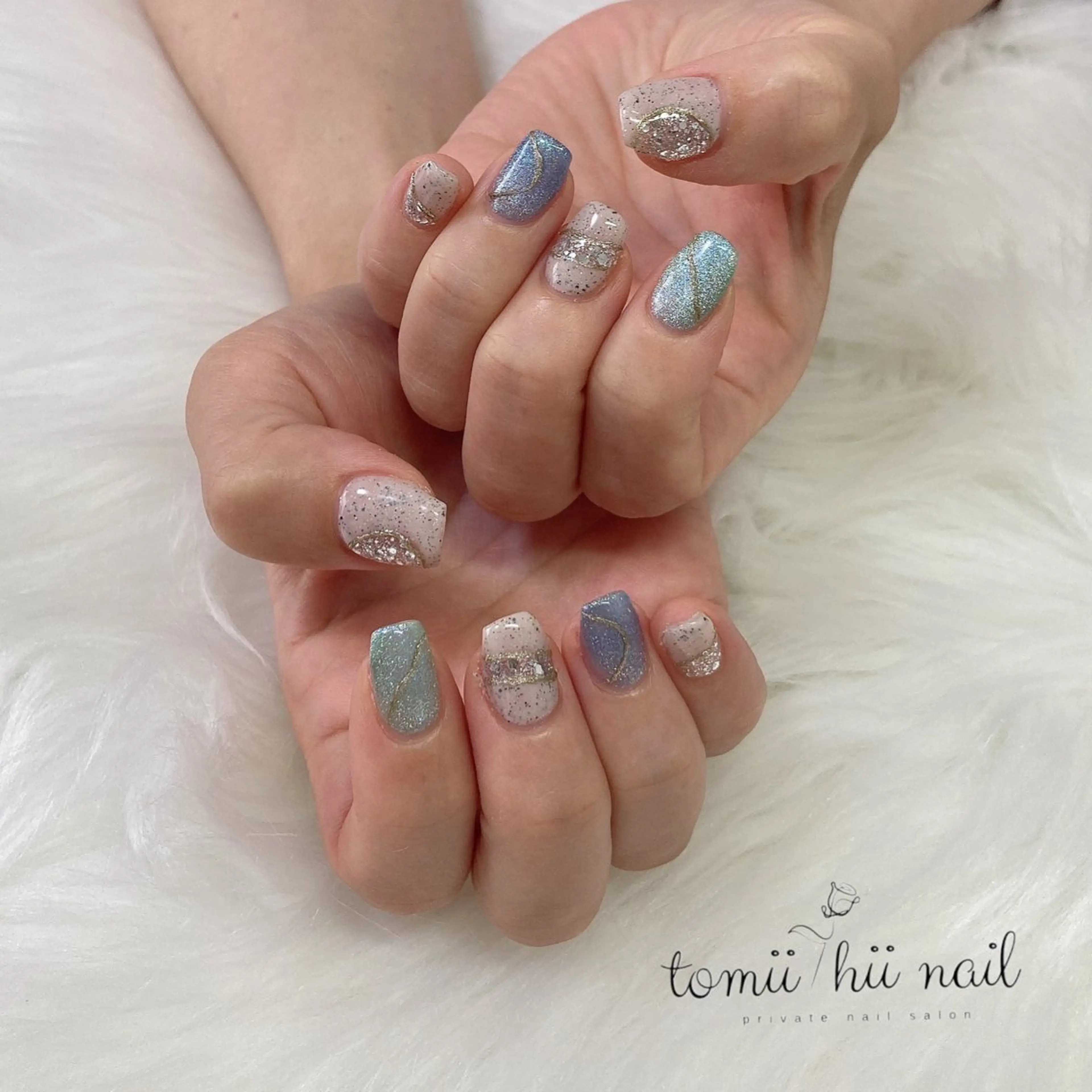 ネイル ジェルネイル マグネットネイル tomii-hii -nailのその他イメージ
