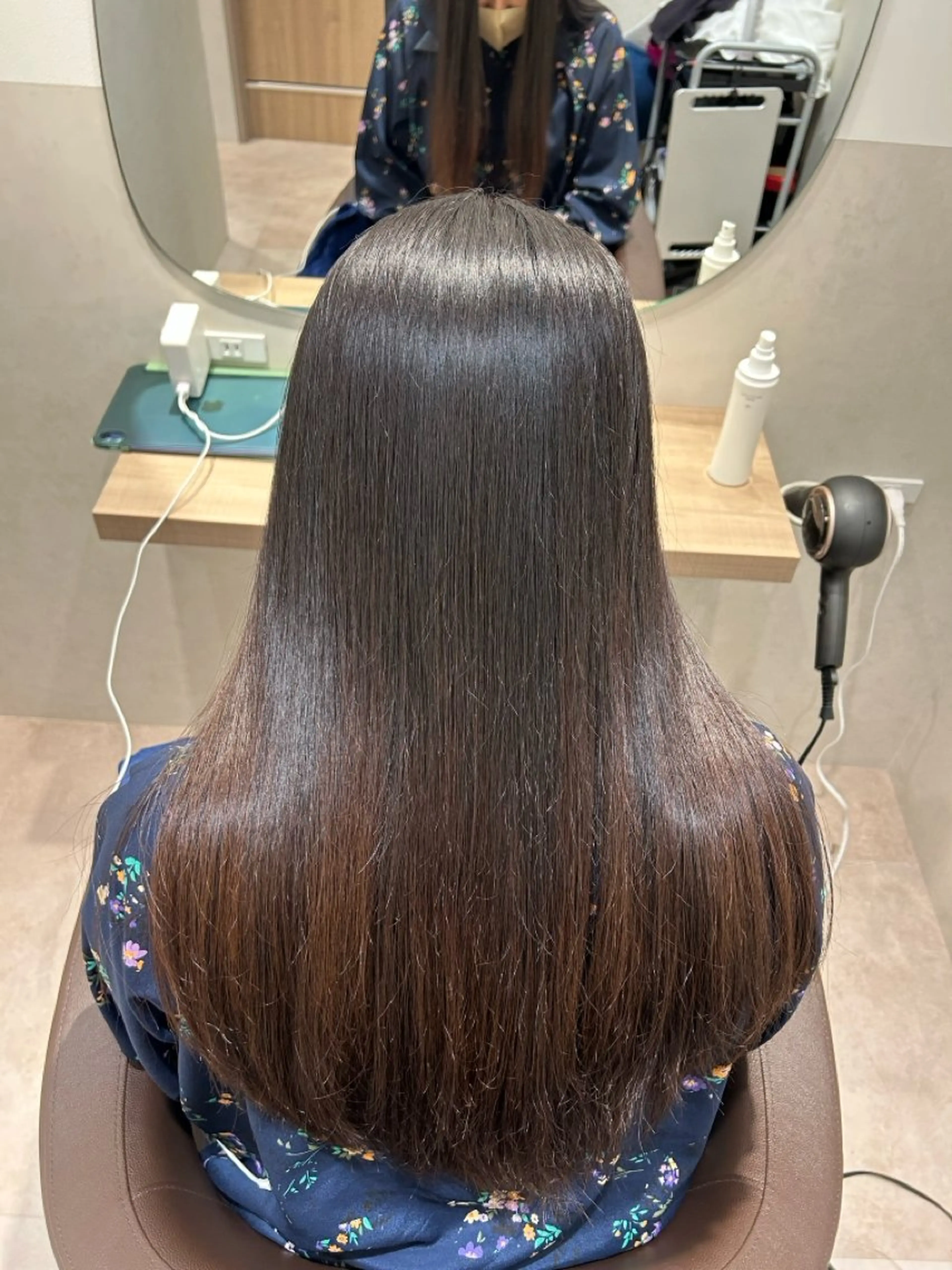 ロング 縮毛矯正 カット 縮毛矯正 ショートボブHIDE 本山のヘアスタイル