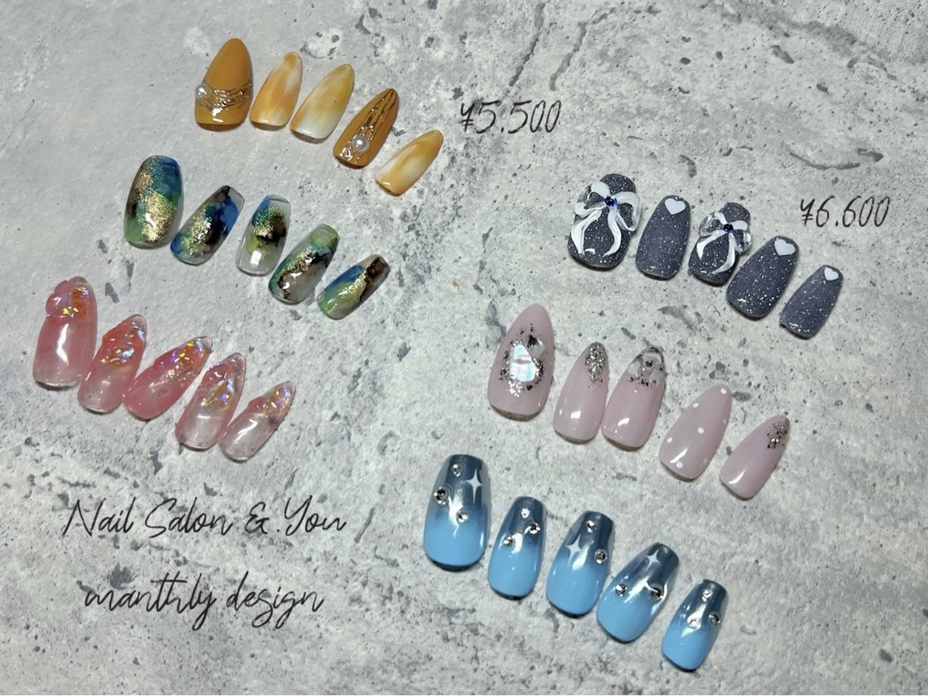 ネイル Nail Salon &.Youのネイルデザイン