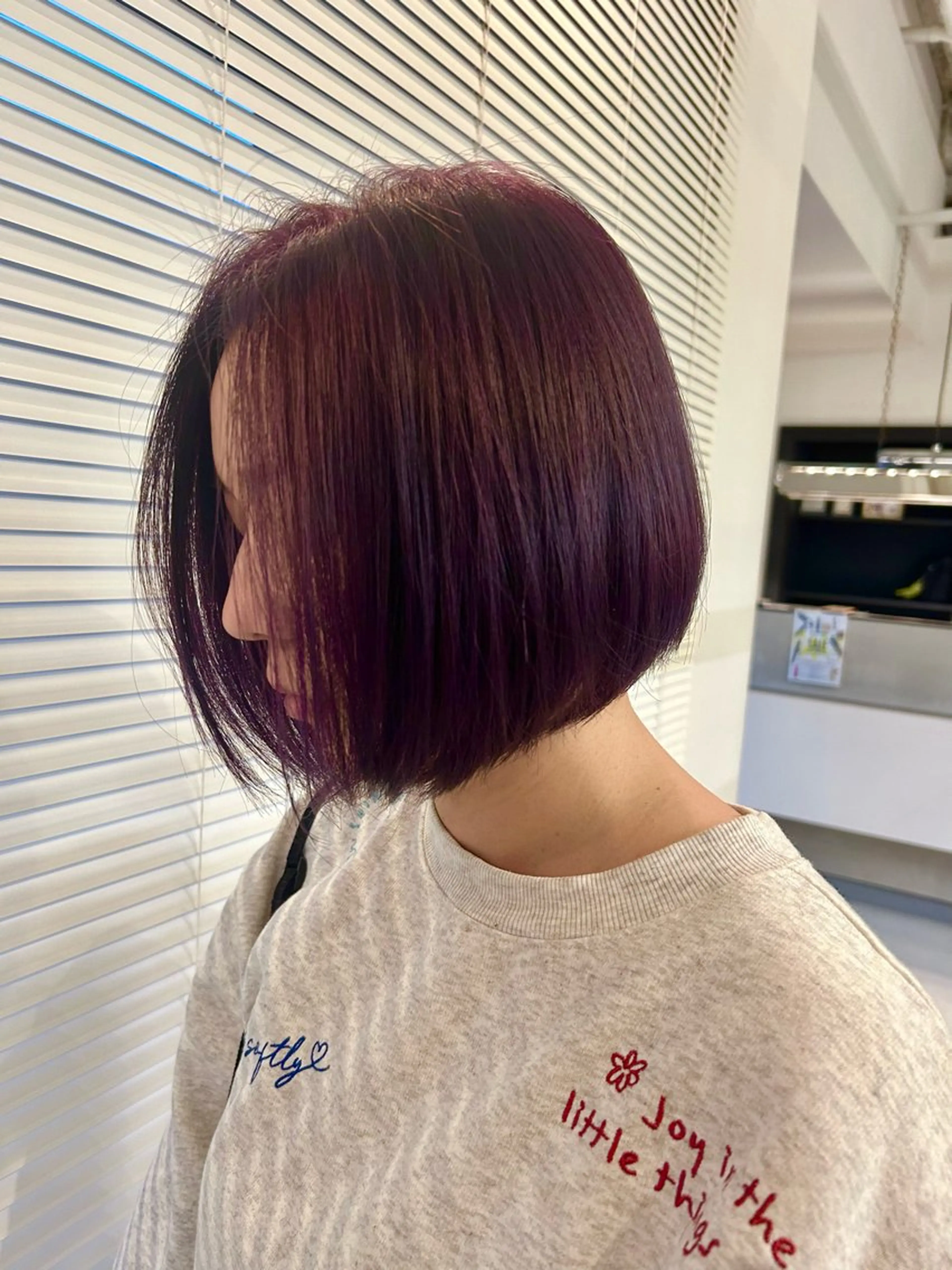 ショート カラー ラベンダーカラー ★美容柱★ 🔥はると🔥のヘアスタイル