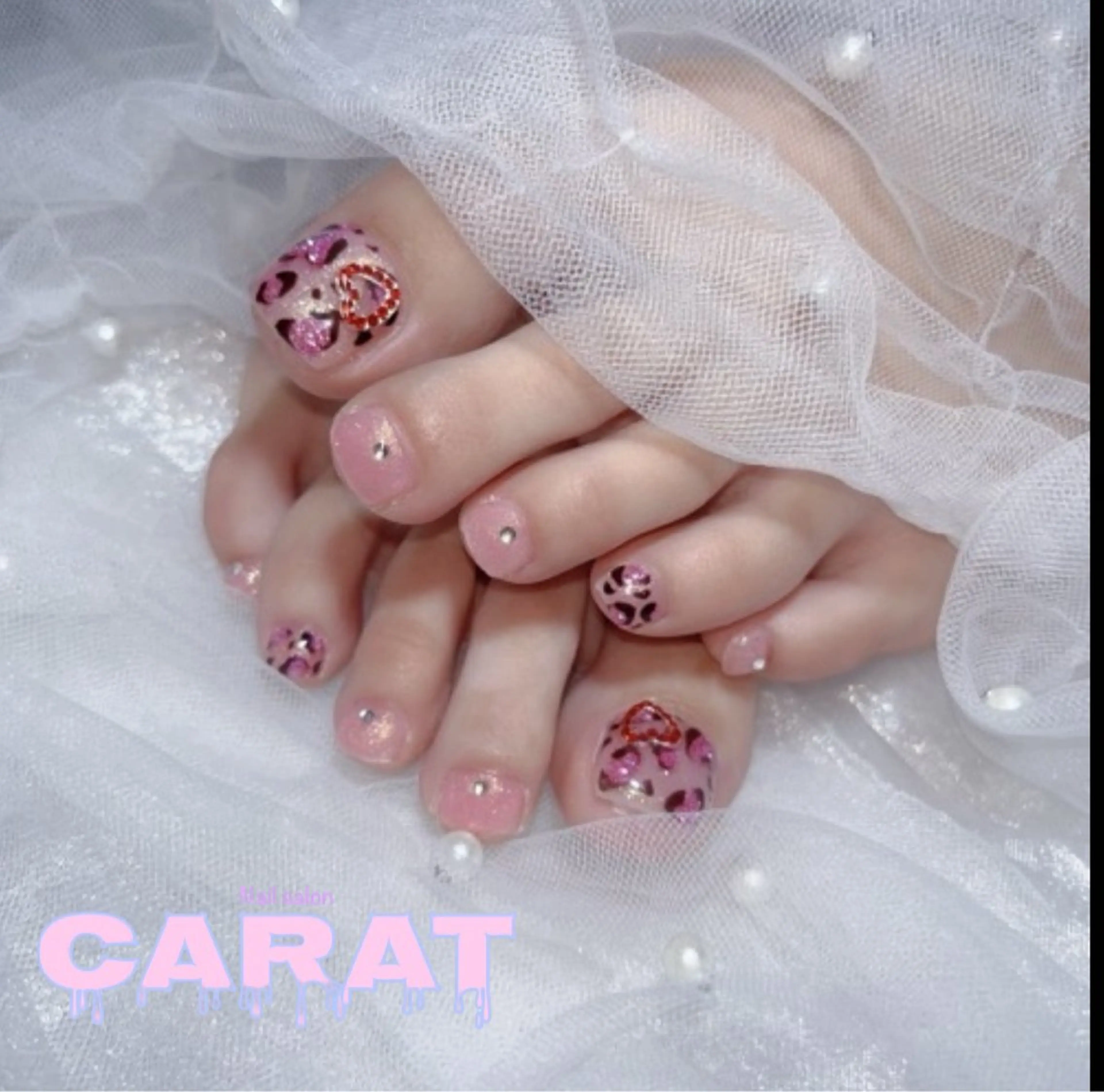 ネイル フットネイル CARAT カラットのネイルデザイン