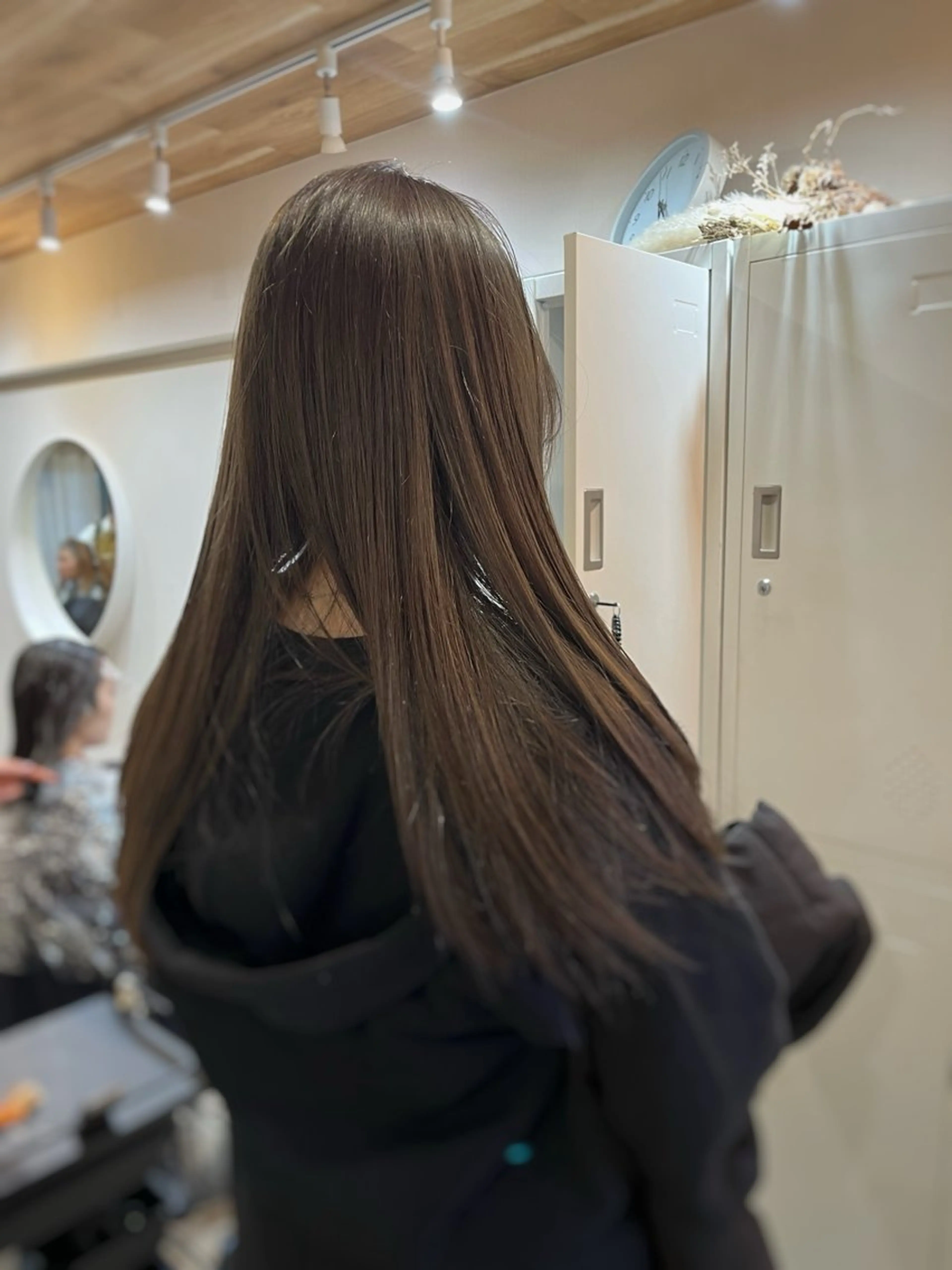 ロング カラー 下石怜子/レイヤー/ 透明感カラーのヘアスタイル