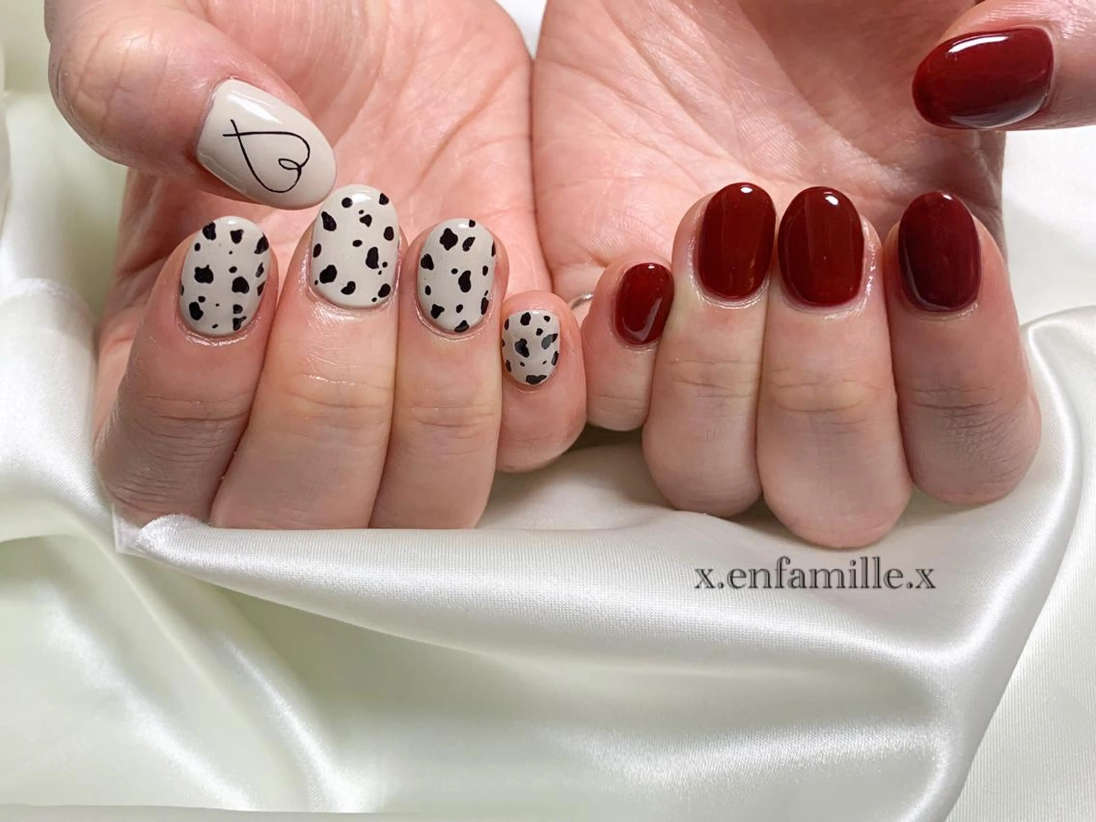 ネイル ハンドネイル nail salon en familleのネイルデザイン