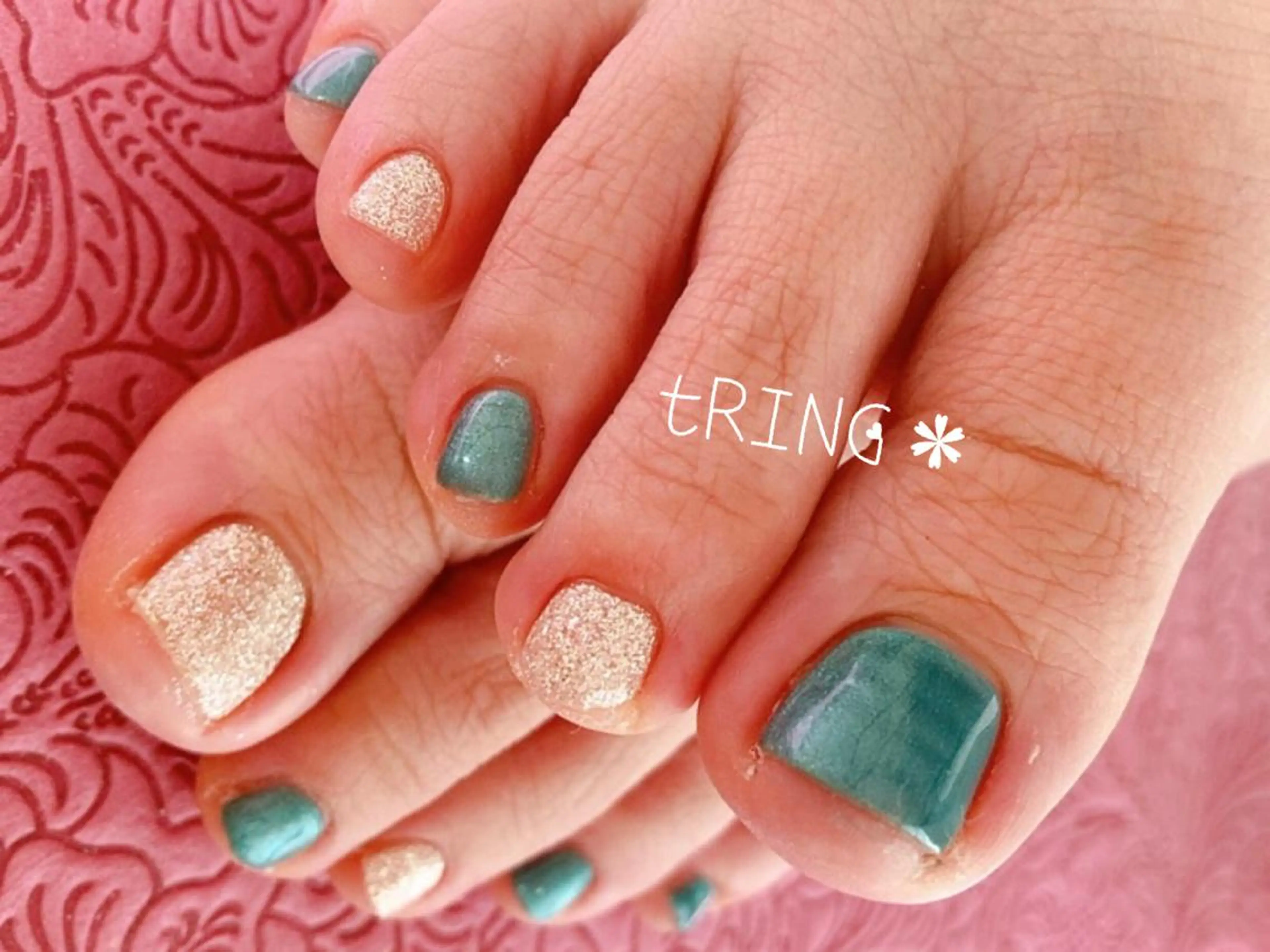 ネイル フットネイル tRING* しいの木台のネイルデザイン