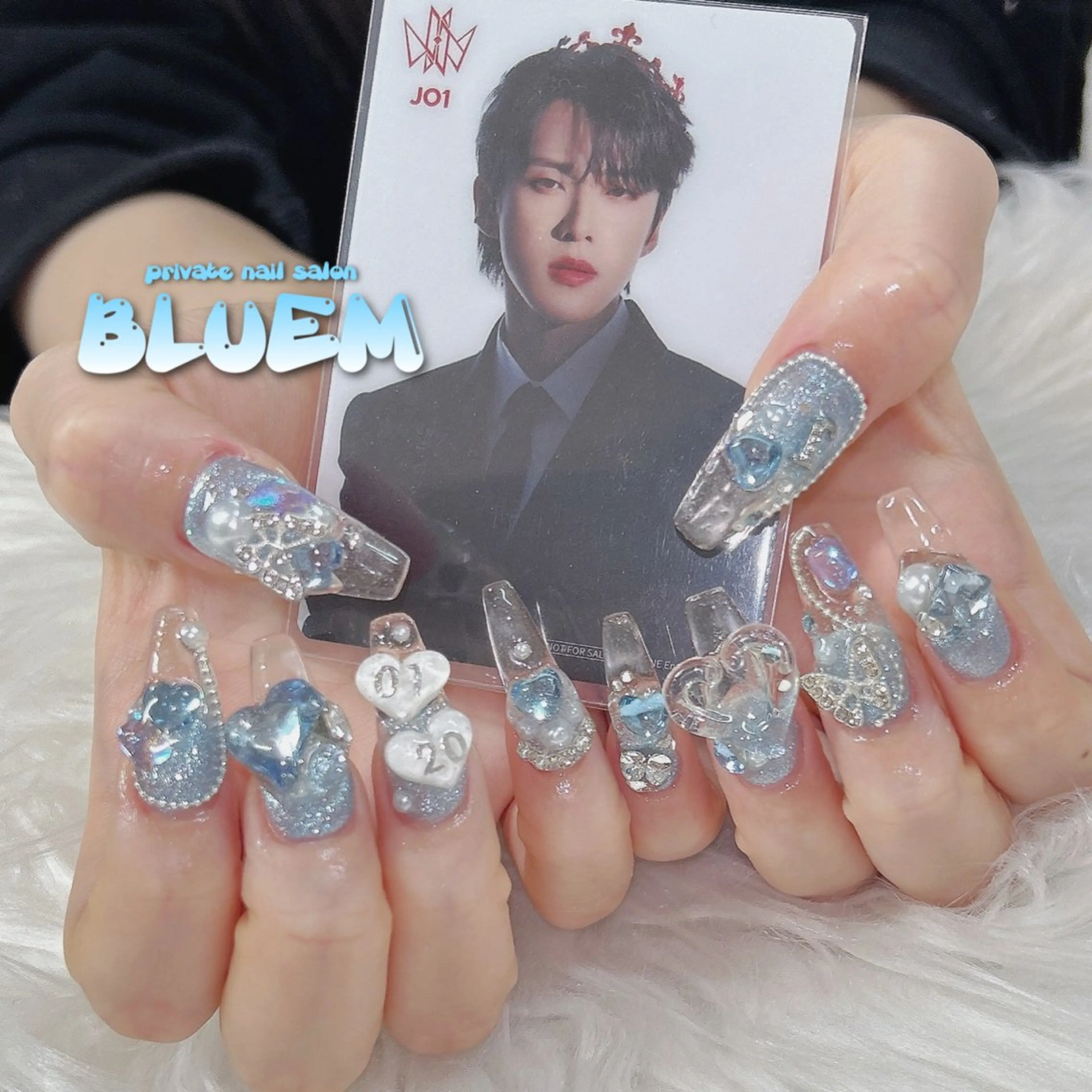 ネイル ハンドネイル BLUEM なな🐶のネイルデザイン