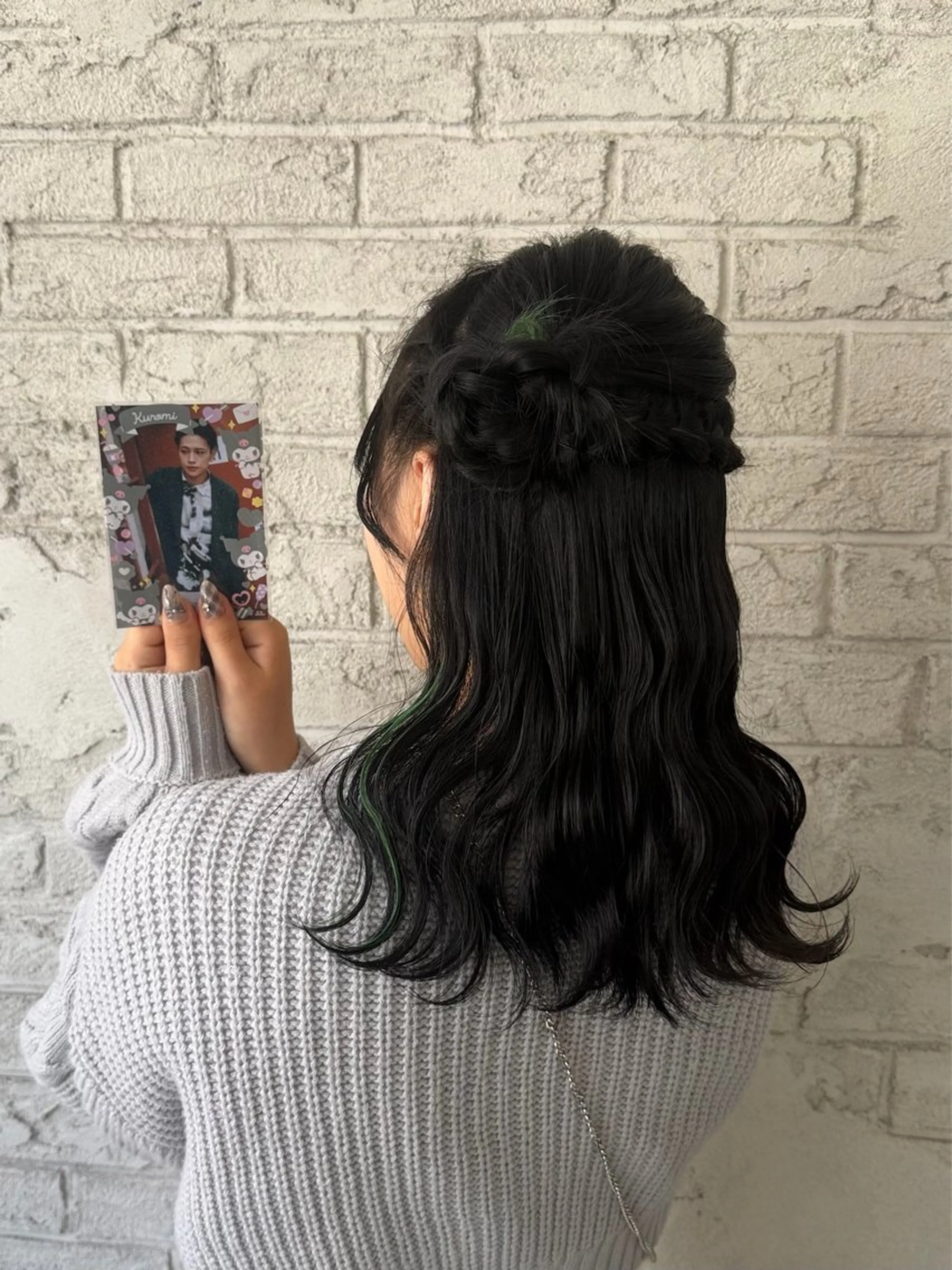 セミロング ヘアセット 池袋メイク/艶カラー 🎀Rina🎀☁️のヘアスタイル