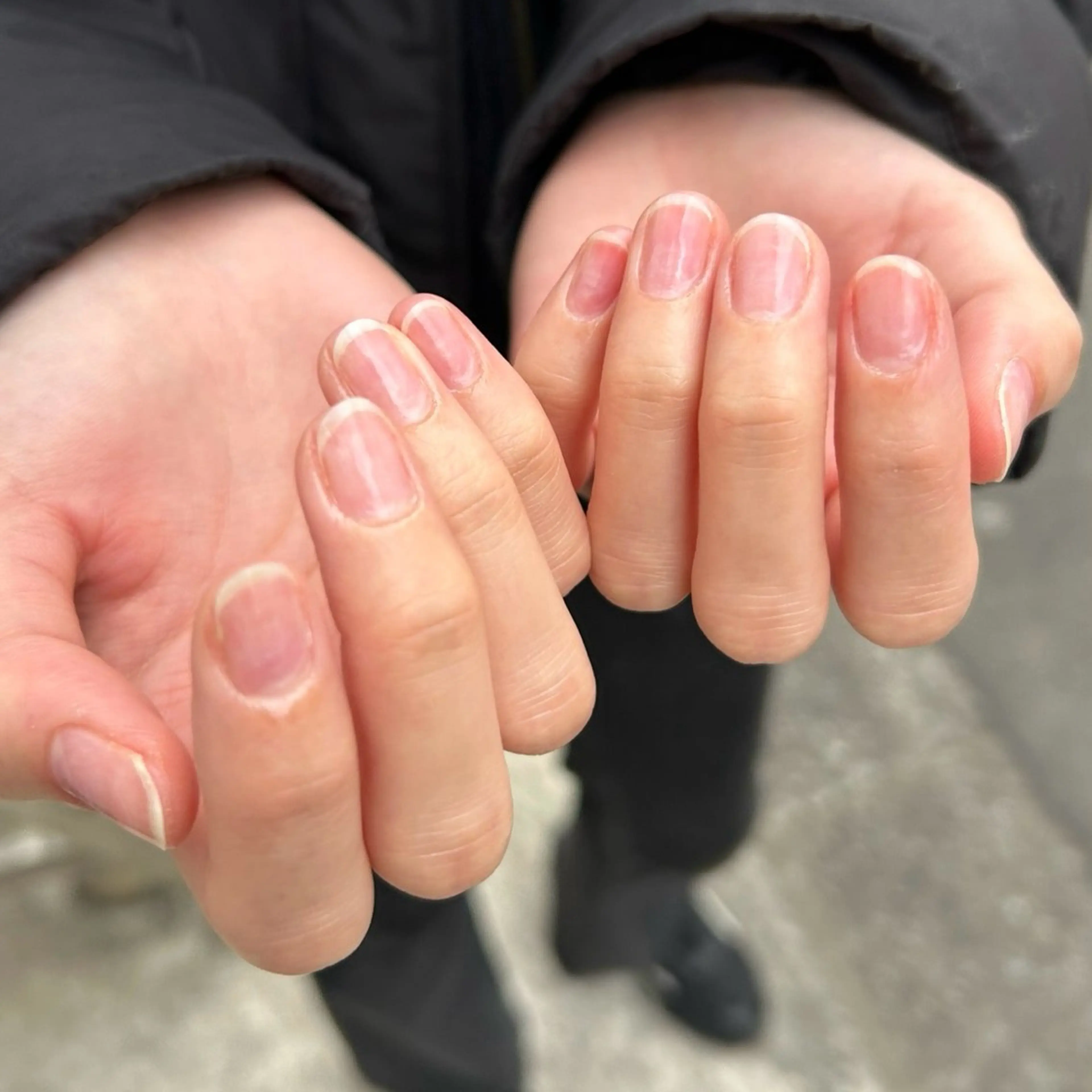 ネイル ジェルネイル ハードジェル Yumi シンプルネイルのネイルデザイン