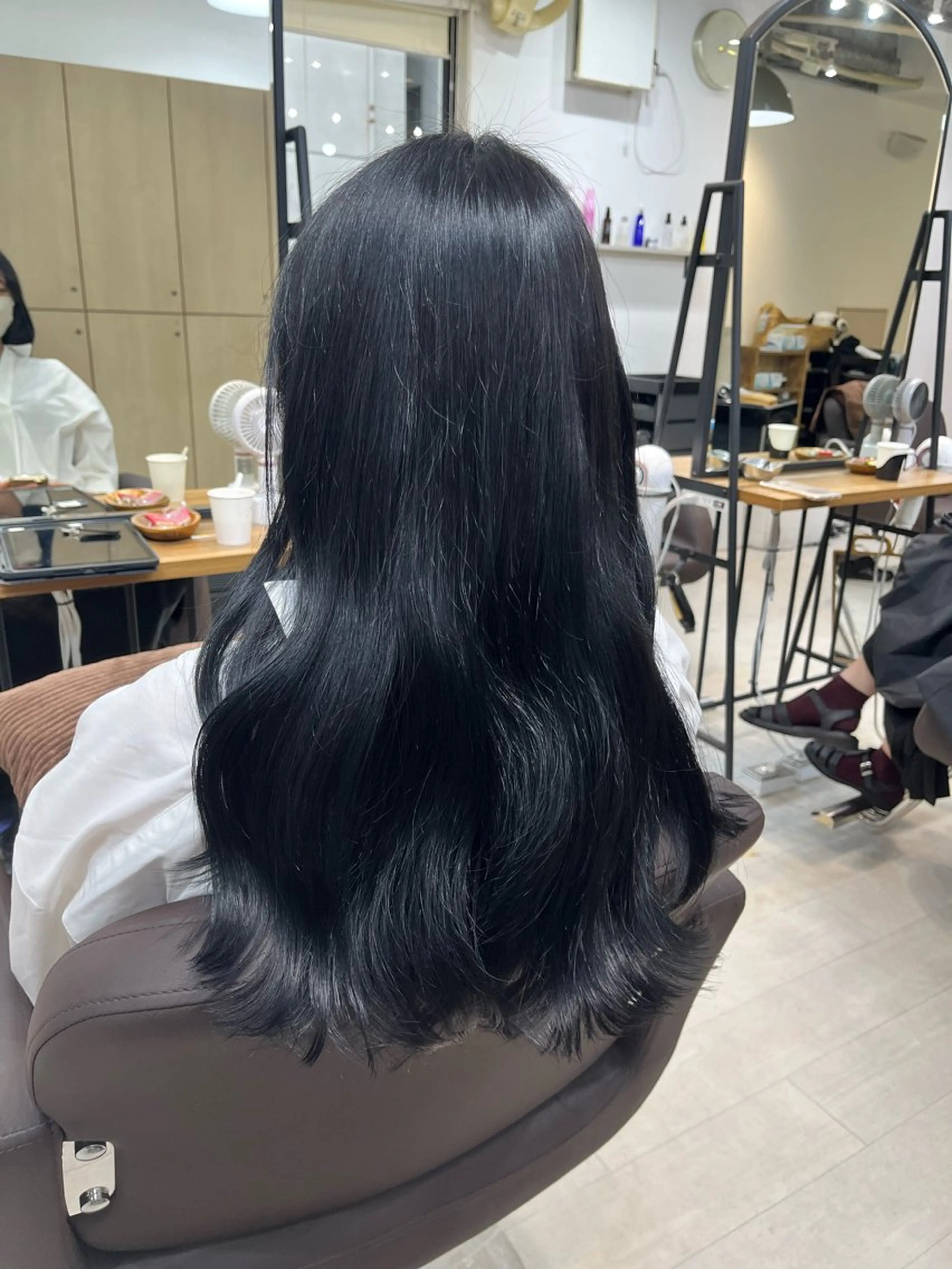 ロング ヘアカラー ヘッドスパ ヘアセット 🪞透明感カラー🫧 縮毛矯正🥇かずきのヘアスタイル
