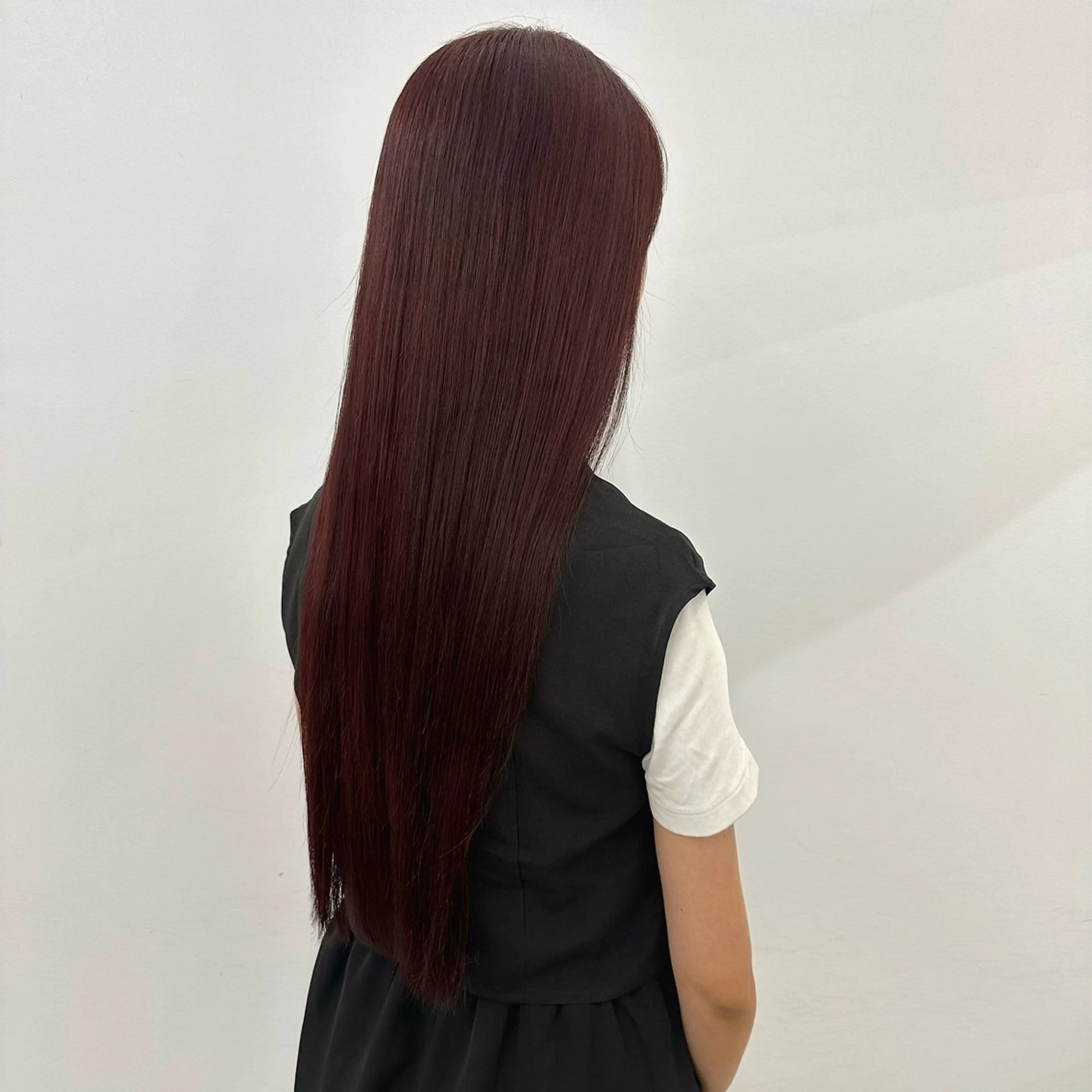 セミロング カラー 顔まわりカット/艶髪 カラー✨けいとのヘアスタイル