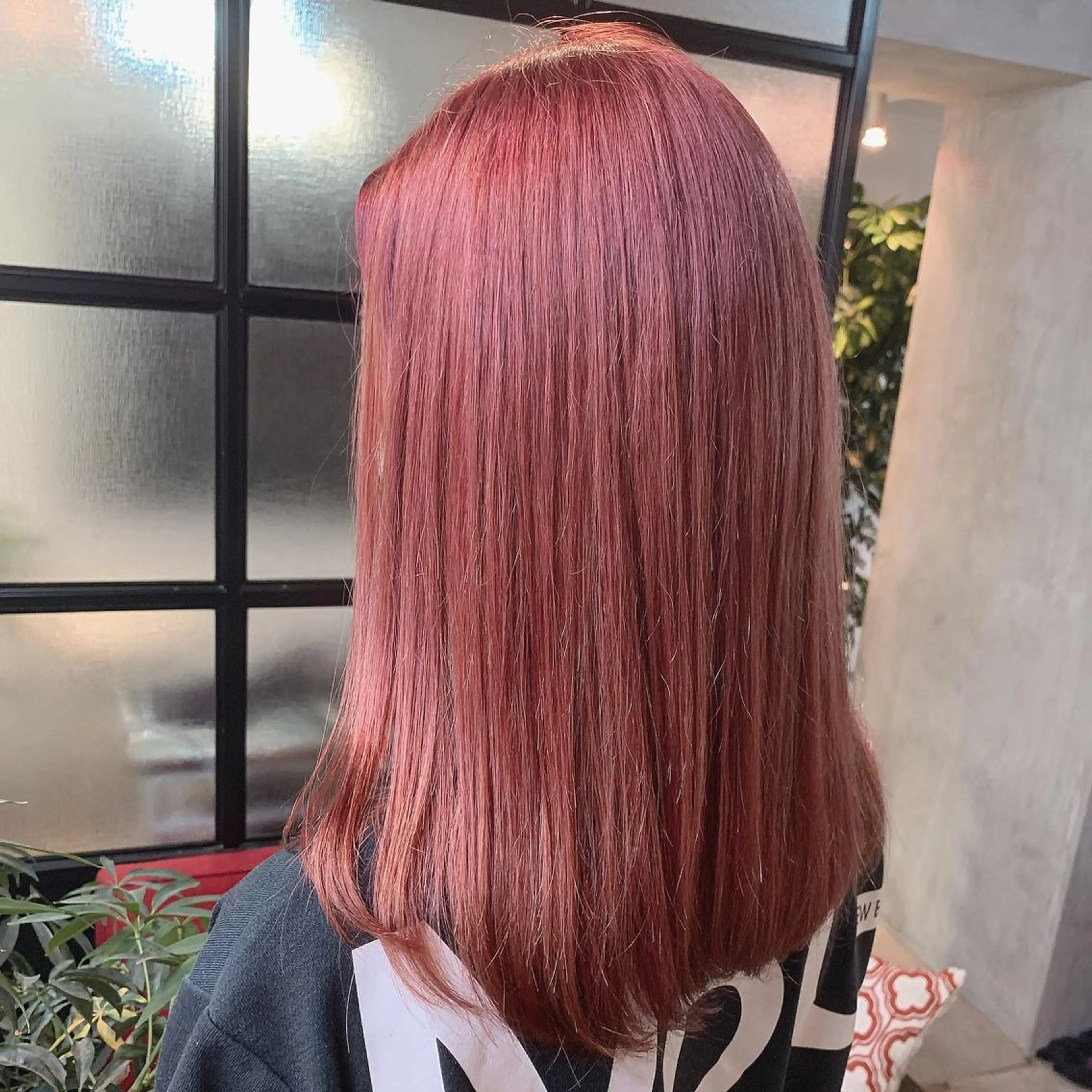 ロング カラー なかの たくみのヘアスタイル