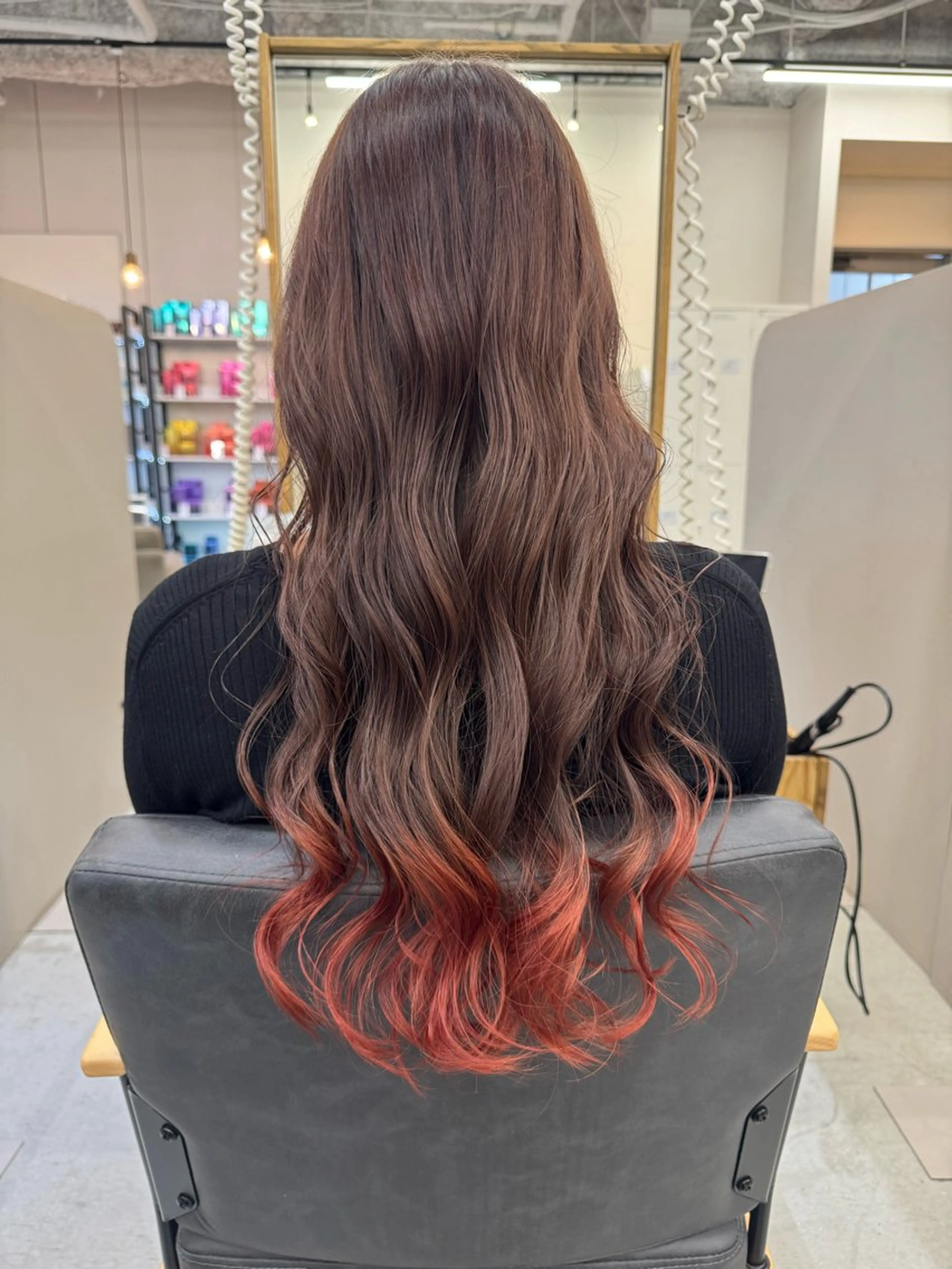 ロング カラー 原田 裕太のヘアスタイル