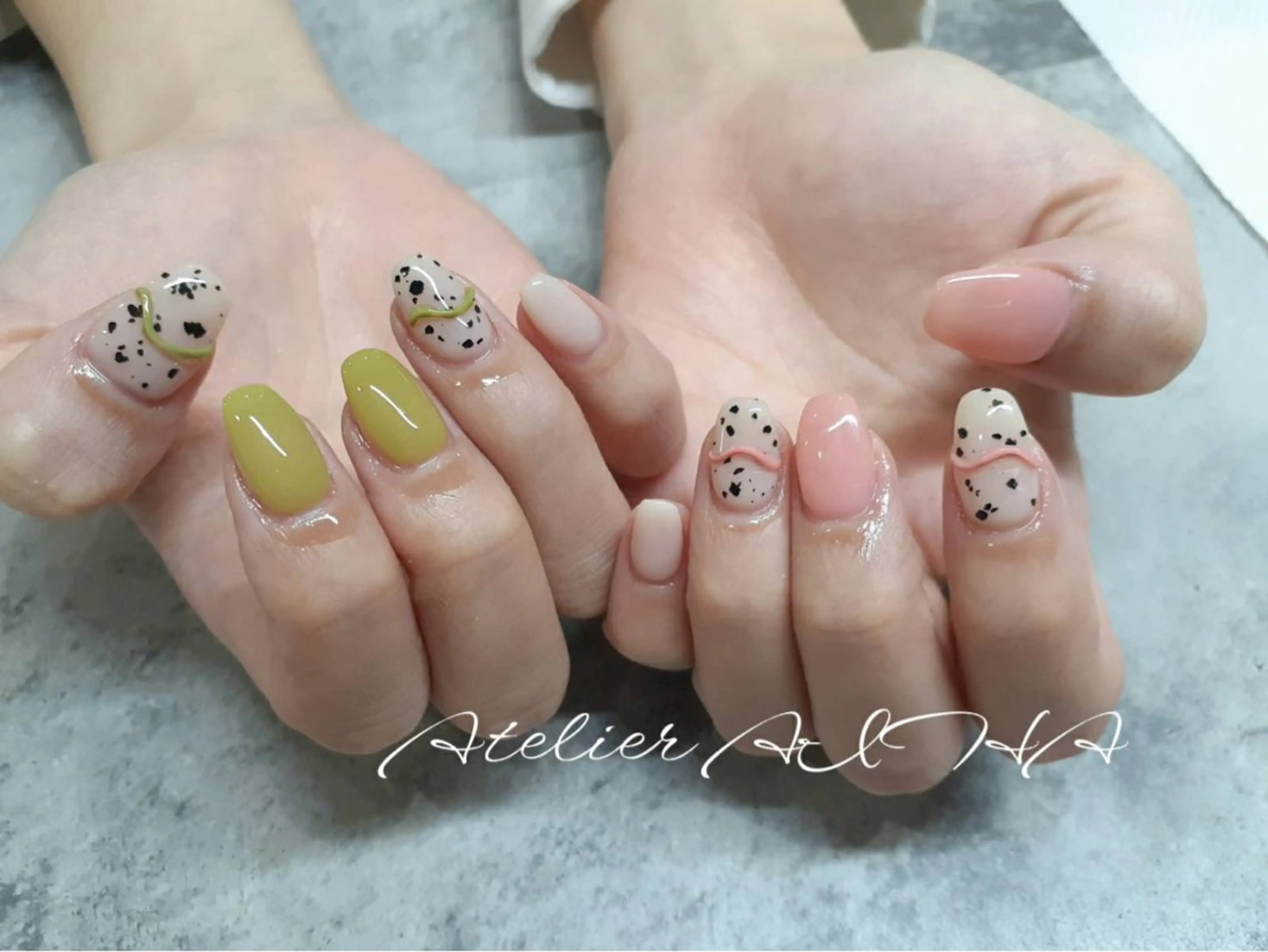 ネイル アトリエAIHA★ フィルイン推奨サロンのネイルデザイン