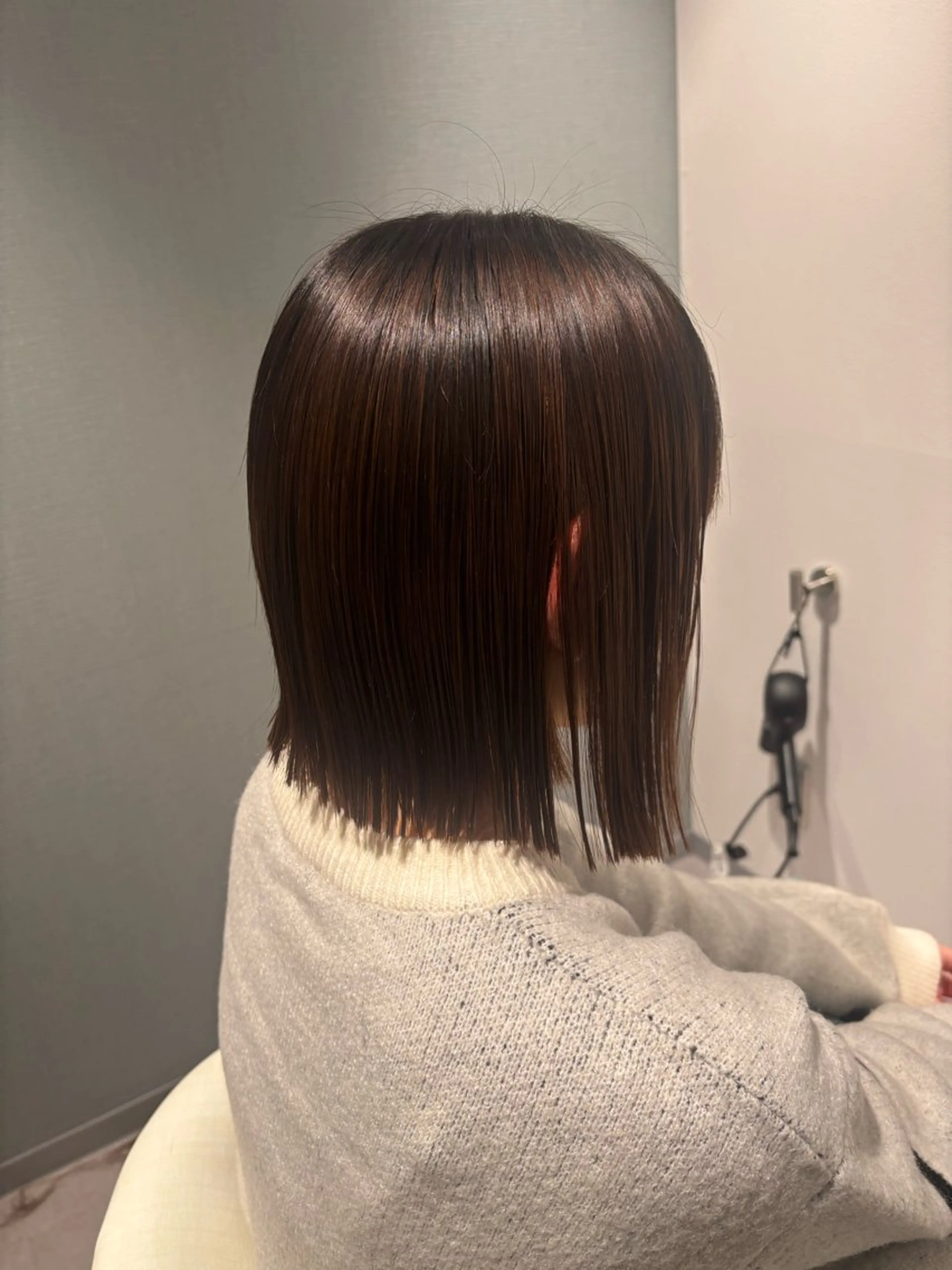 カット misuzu/名古屋 /酸性ストレート🎀のヘアスタイル