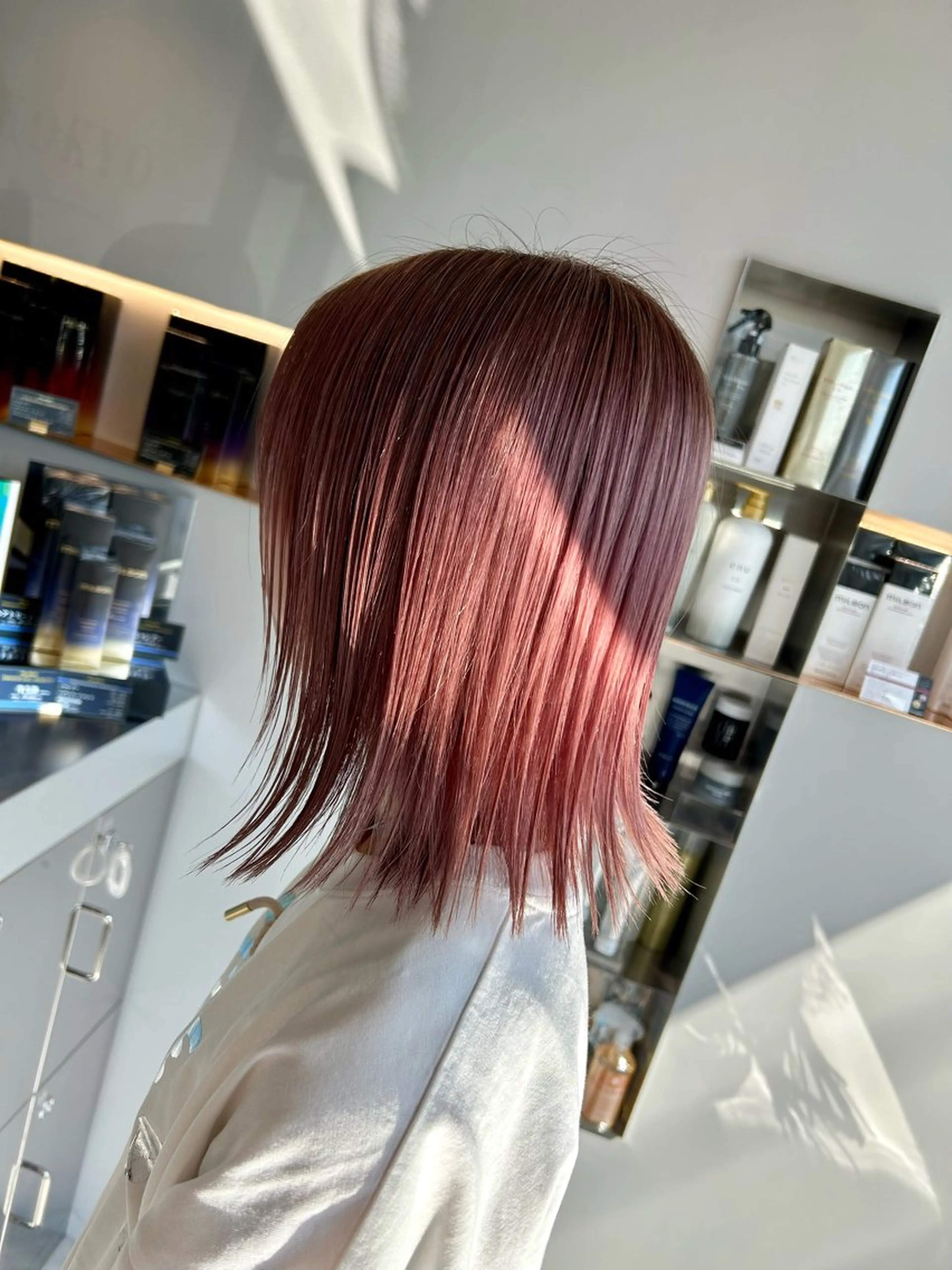 ミディアム 小柳 駿のヘアスタイル