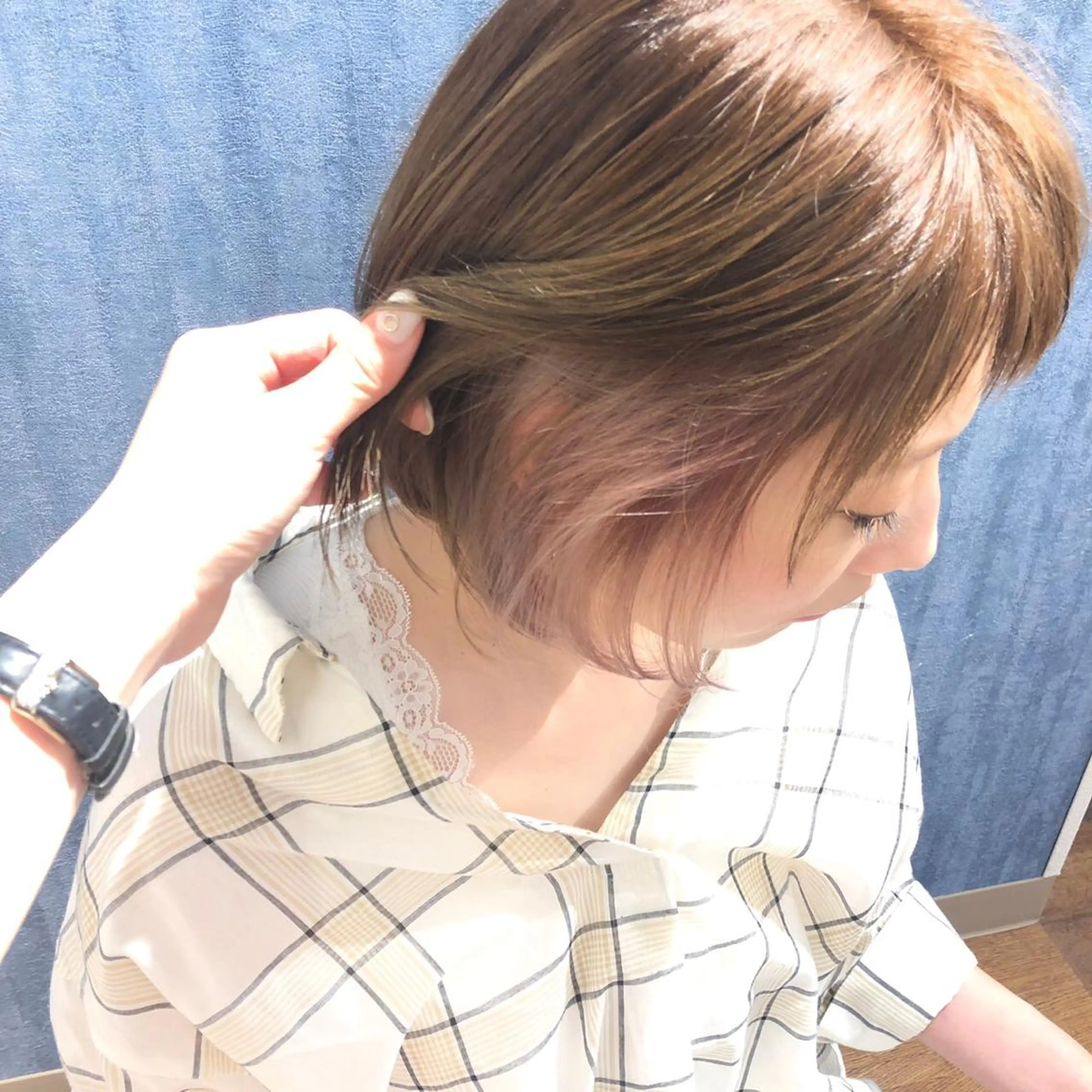 ショート 大場 優のヘアスタイル