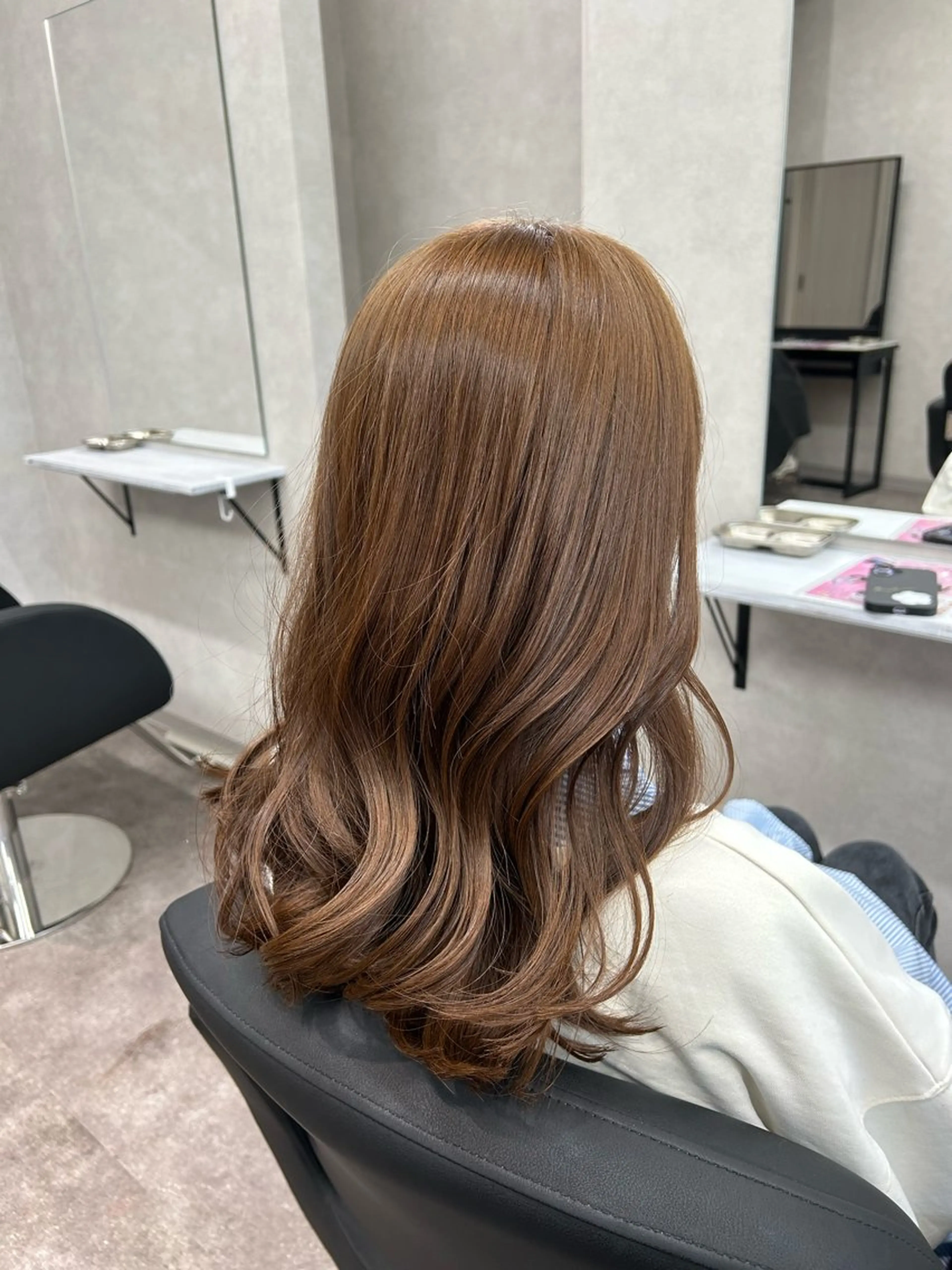 カラー ブリーチ ダブルカラー ブリーチなしカラー ヘアカラー トリートメント 筑紫野美容師 すずのヘアスタイル