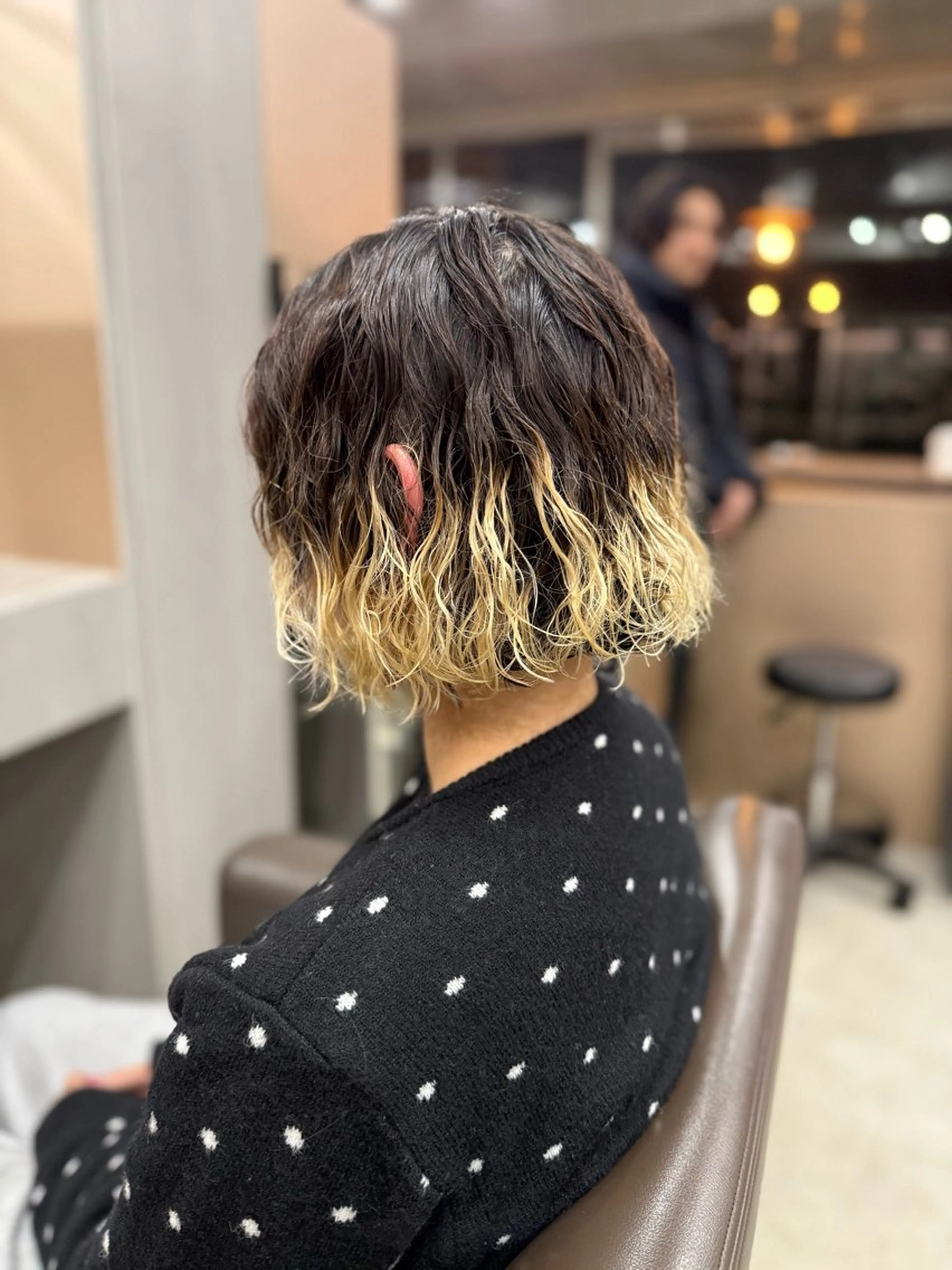 パーマ ブリーチ/表参道 /長尾拳佑のヘアスタイル