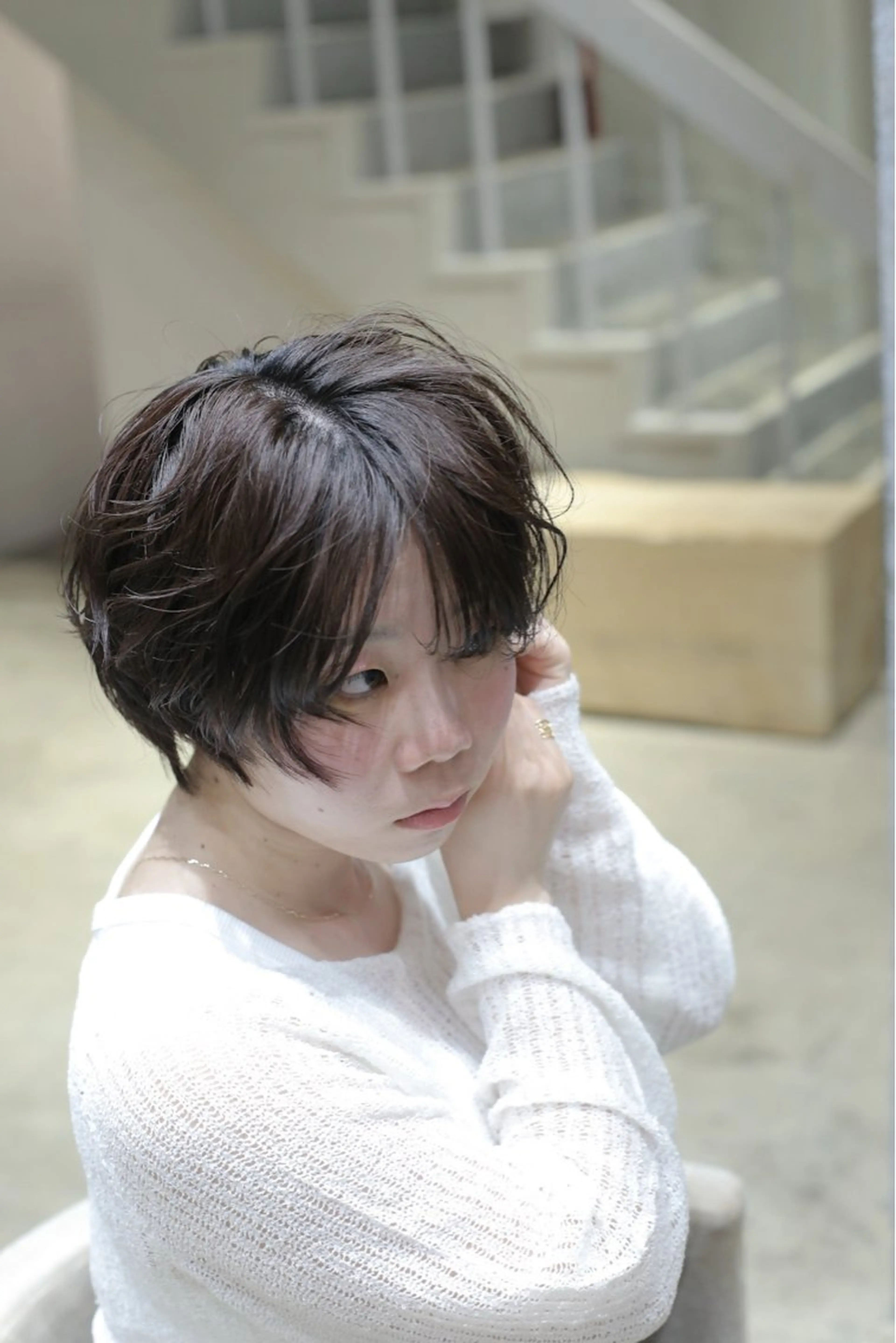 ショート モデル募集/ショート ボブ/コジマショウタのヘアスタイル