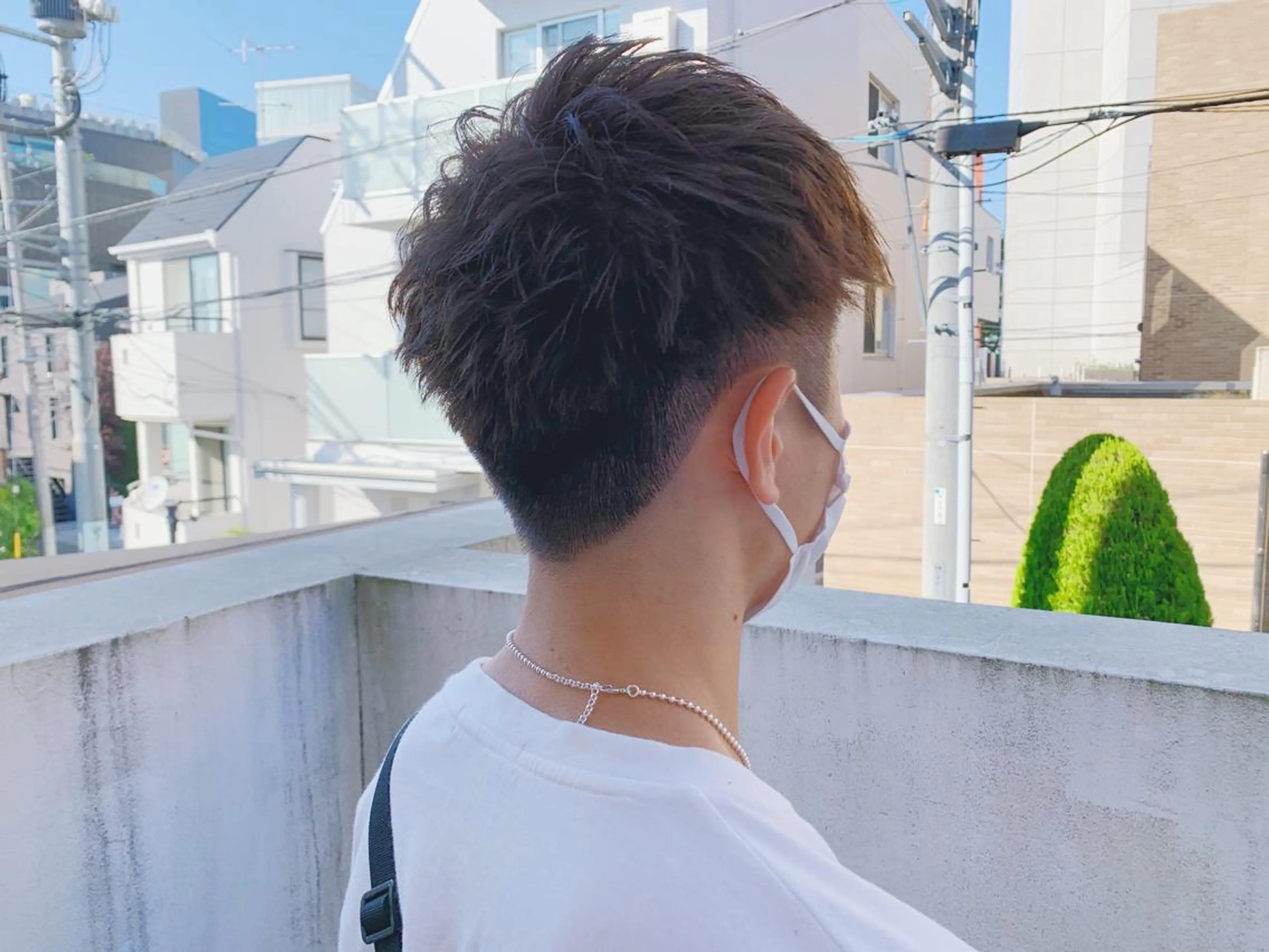 ショート メンズ タカハシ ハヤトのヘアスタイル
