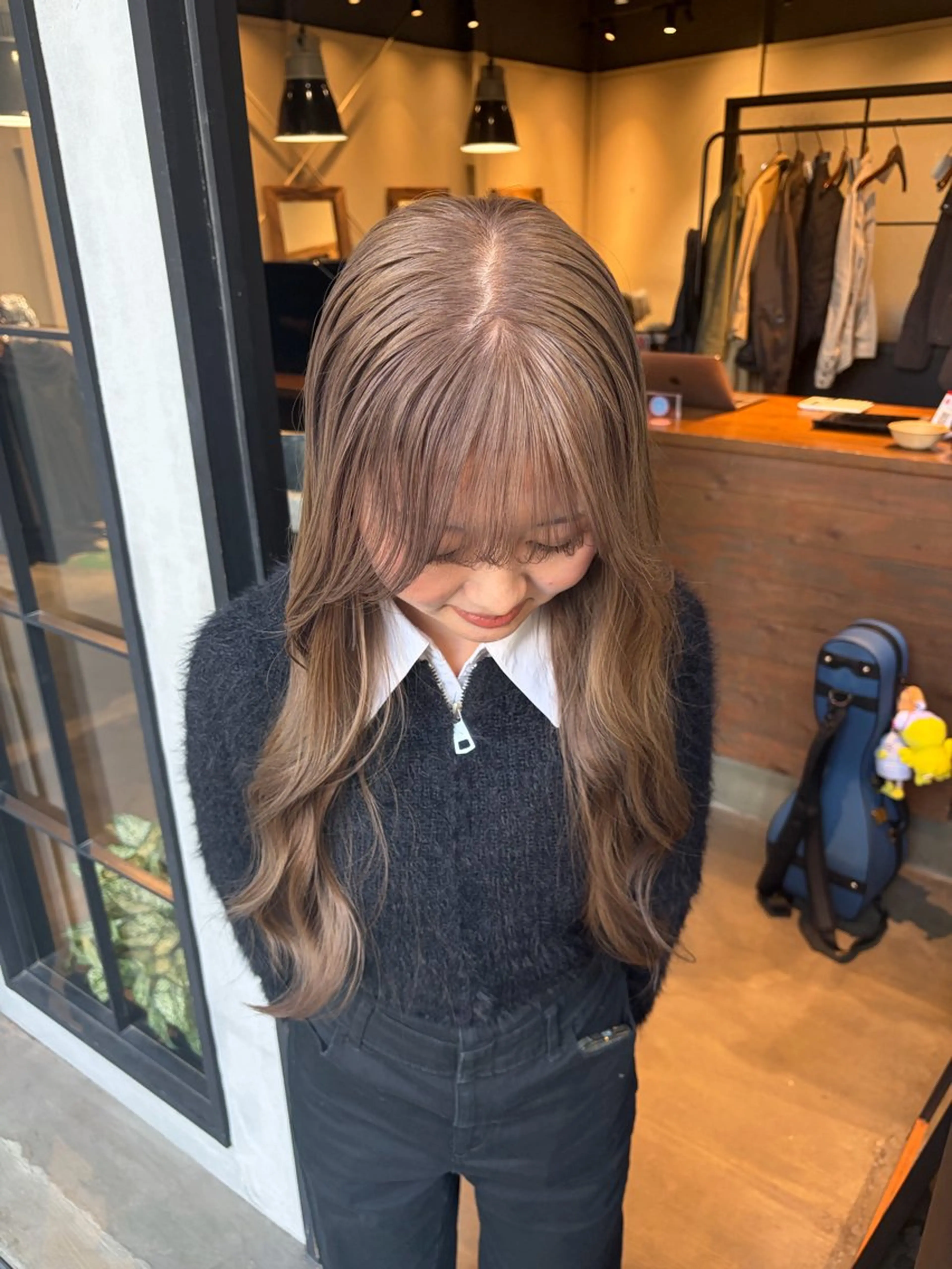 ロング カット ヘアカラー メイ🩰 梅田/お呼ばれヘアのヘアスタイル